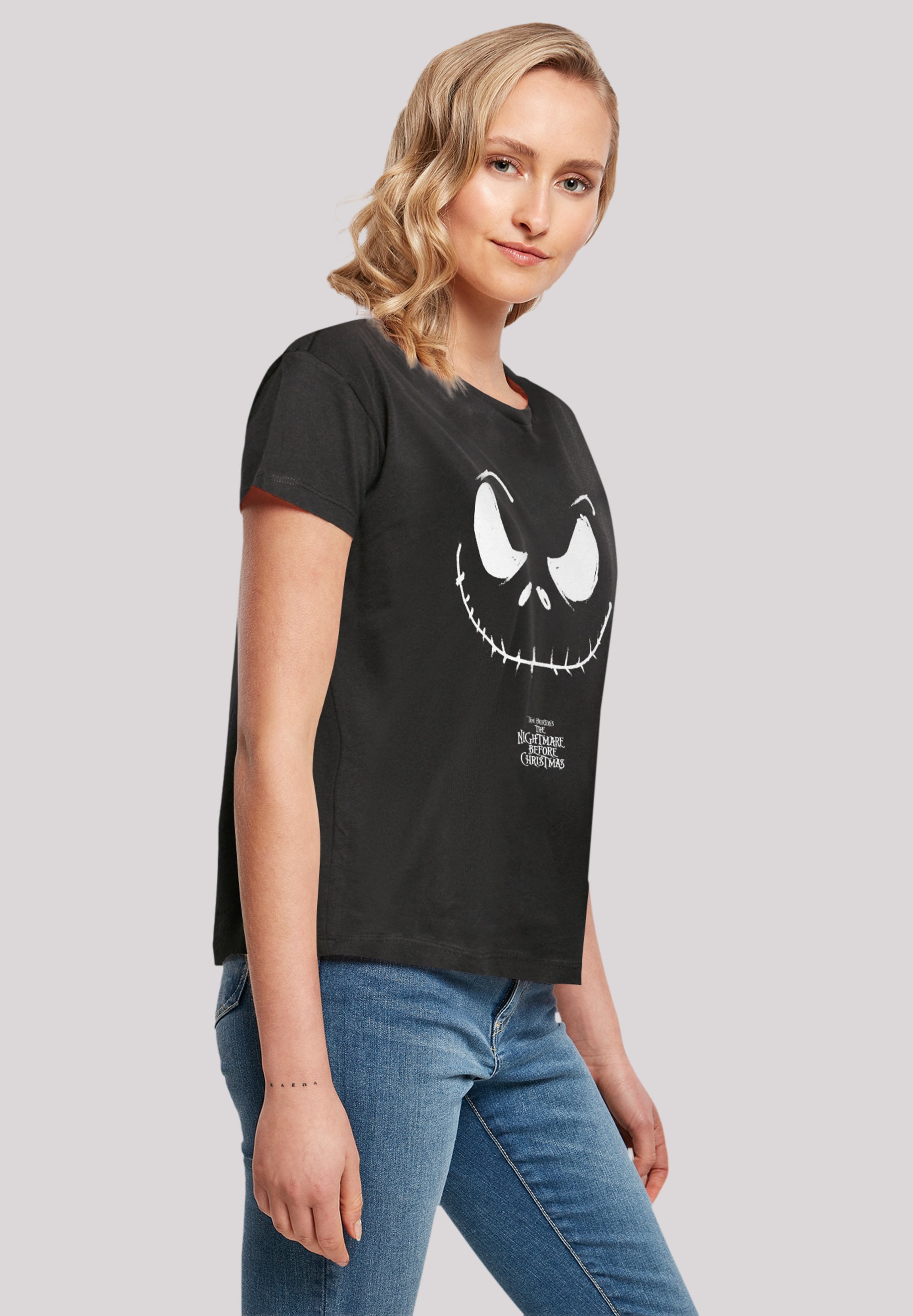 F4NT4STIC T-Shirt »Disney Nightmare Before Qualität BAUR Face«, online Christmas | Premium bestellen Jack