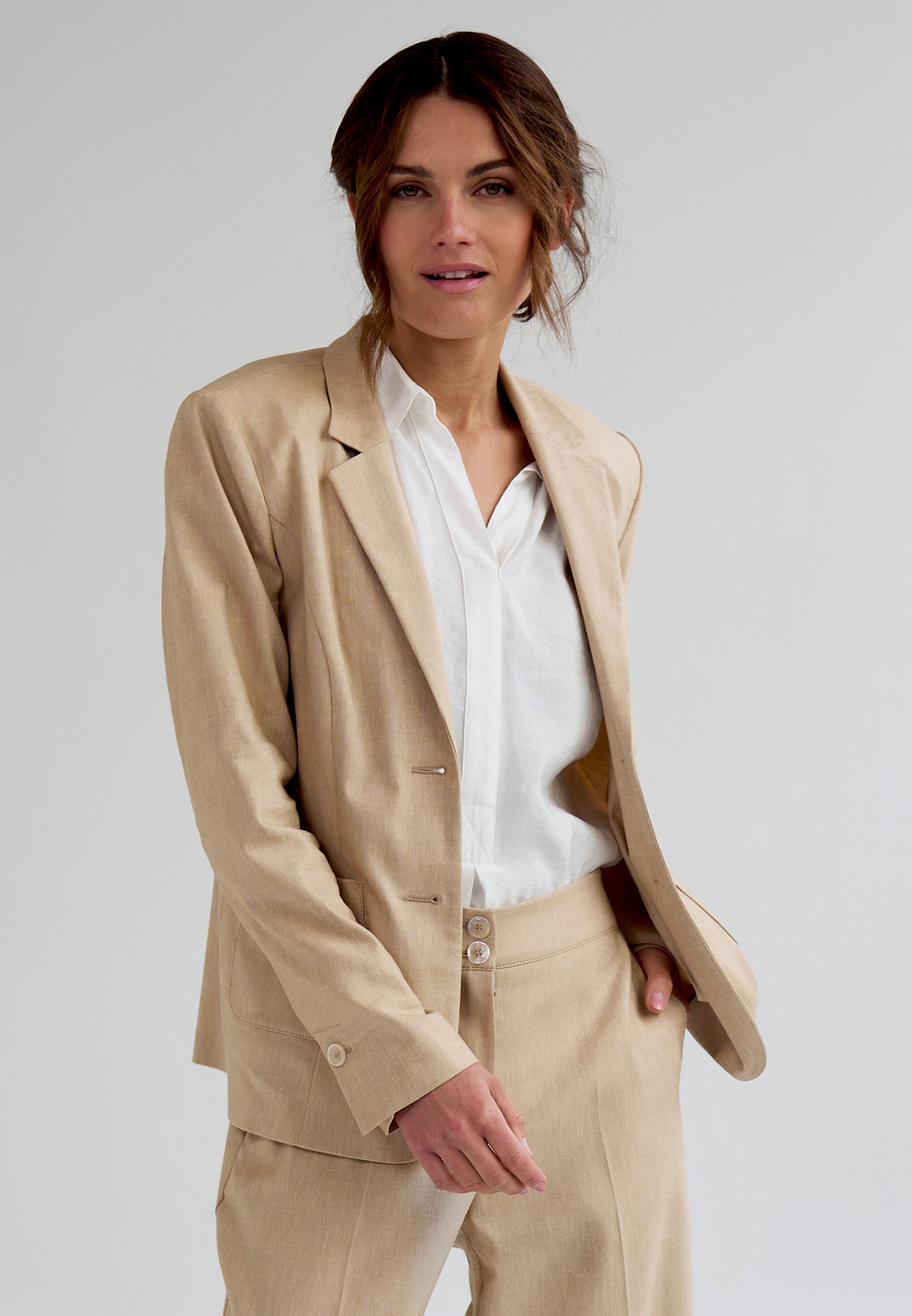 Betty Barclay Kurzblazer »Damen langarm« Material