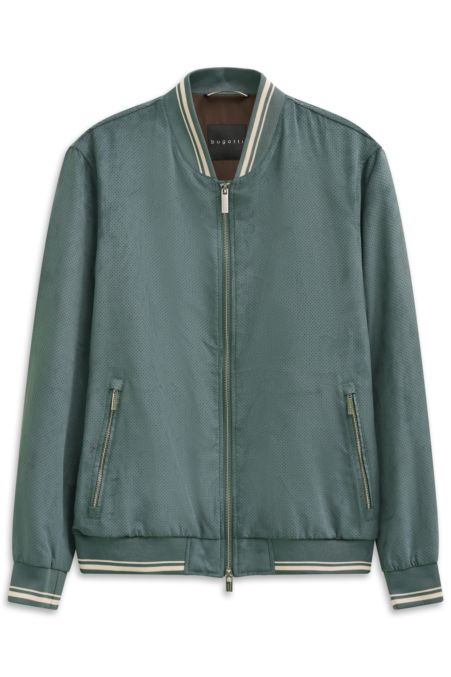 bugatti Collegejacke "Regular Fit", wasserabweisend trotz leicht perforiert günstig online kaufen