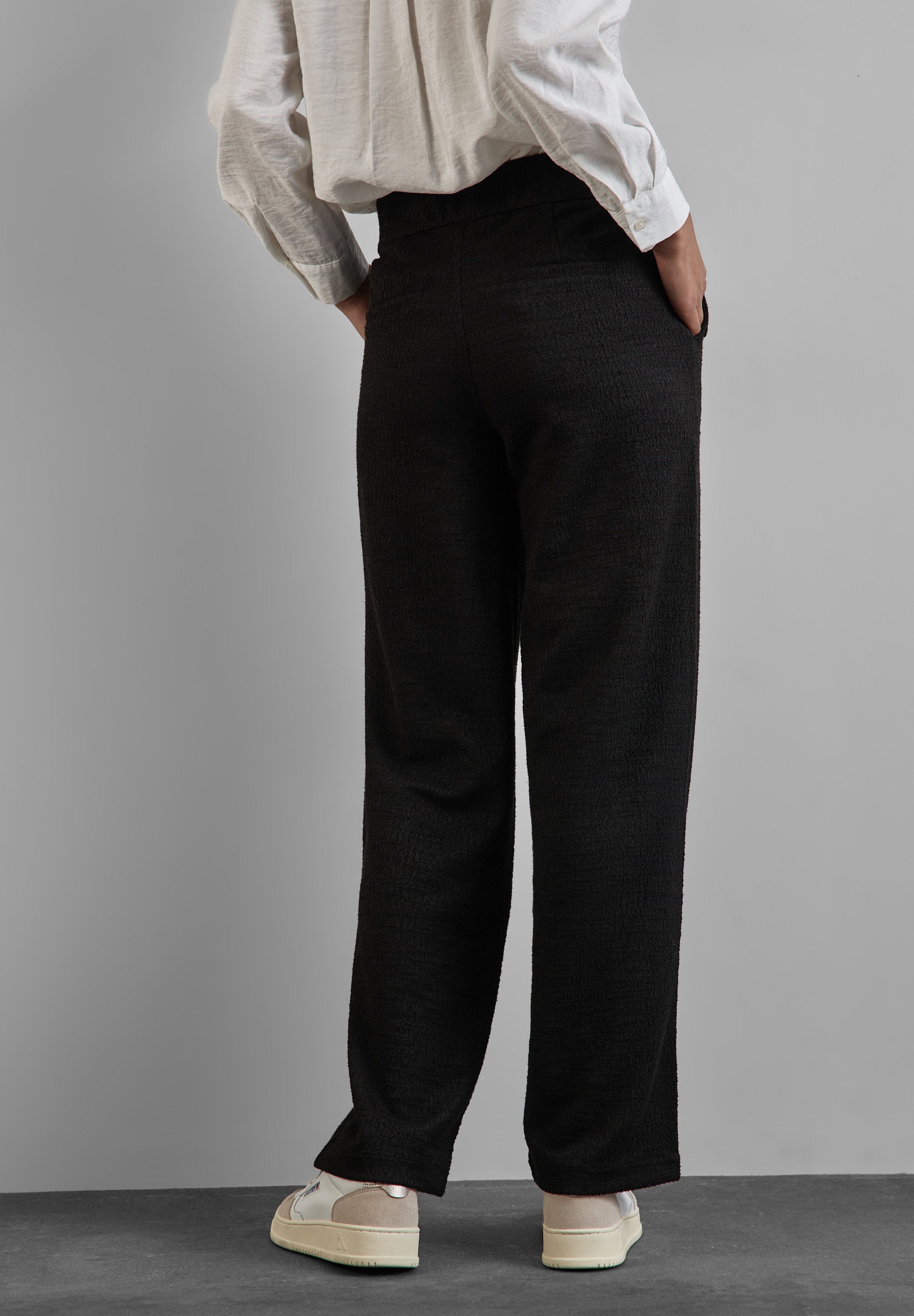 STREET ONE Stoffhose, High Waist