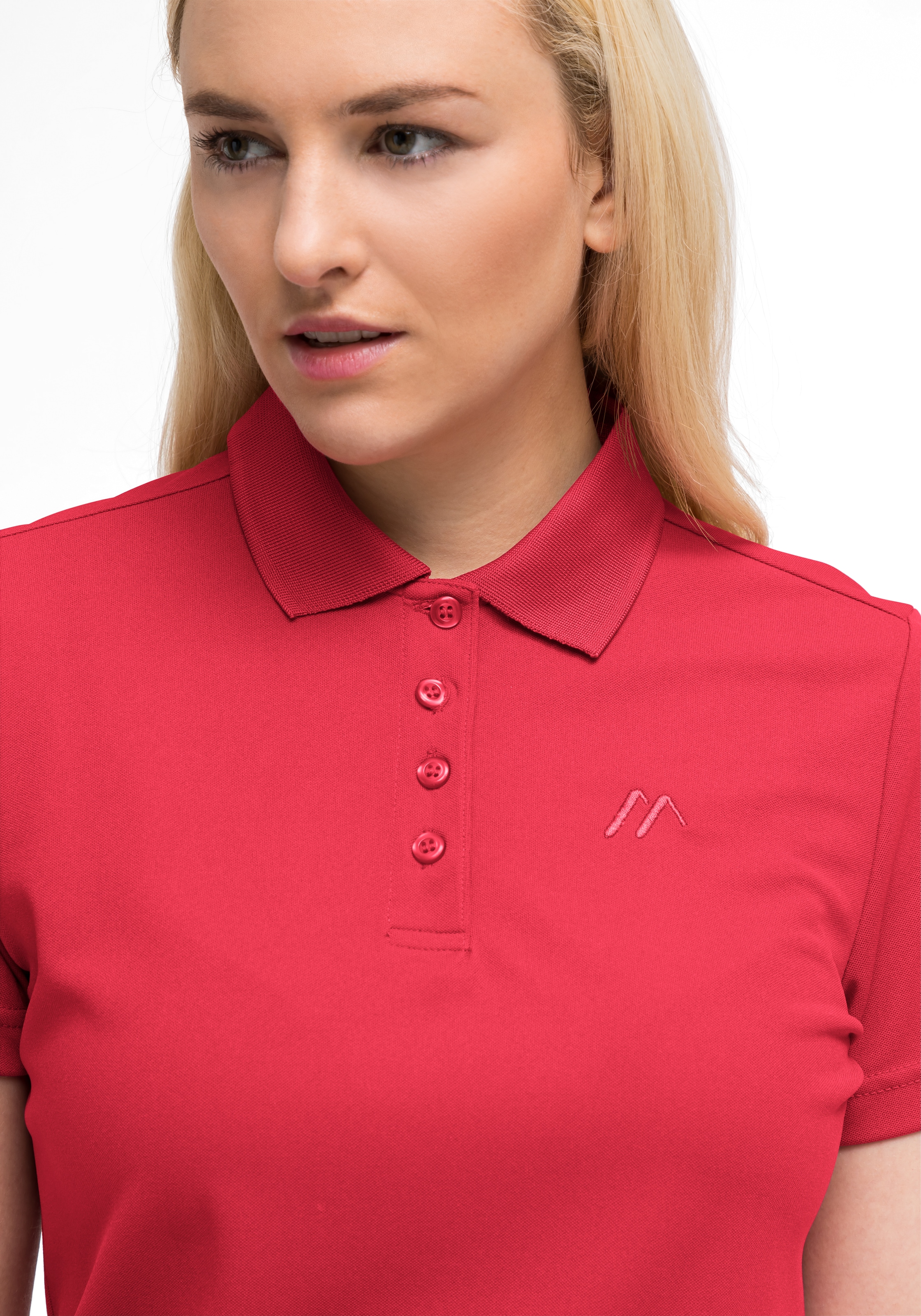 Maier Sports Funktionsshirt »Ulrike«, Damen Polo, pique Poloshirt, schnelltrocknendes Outdoor-Shirt