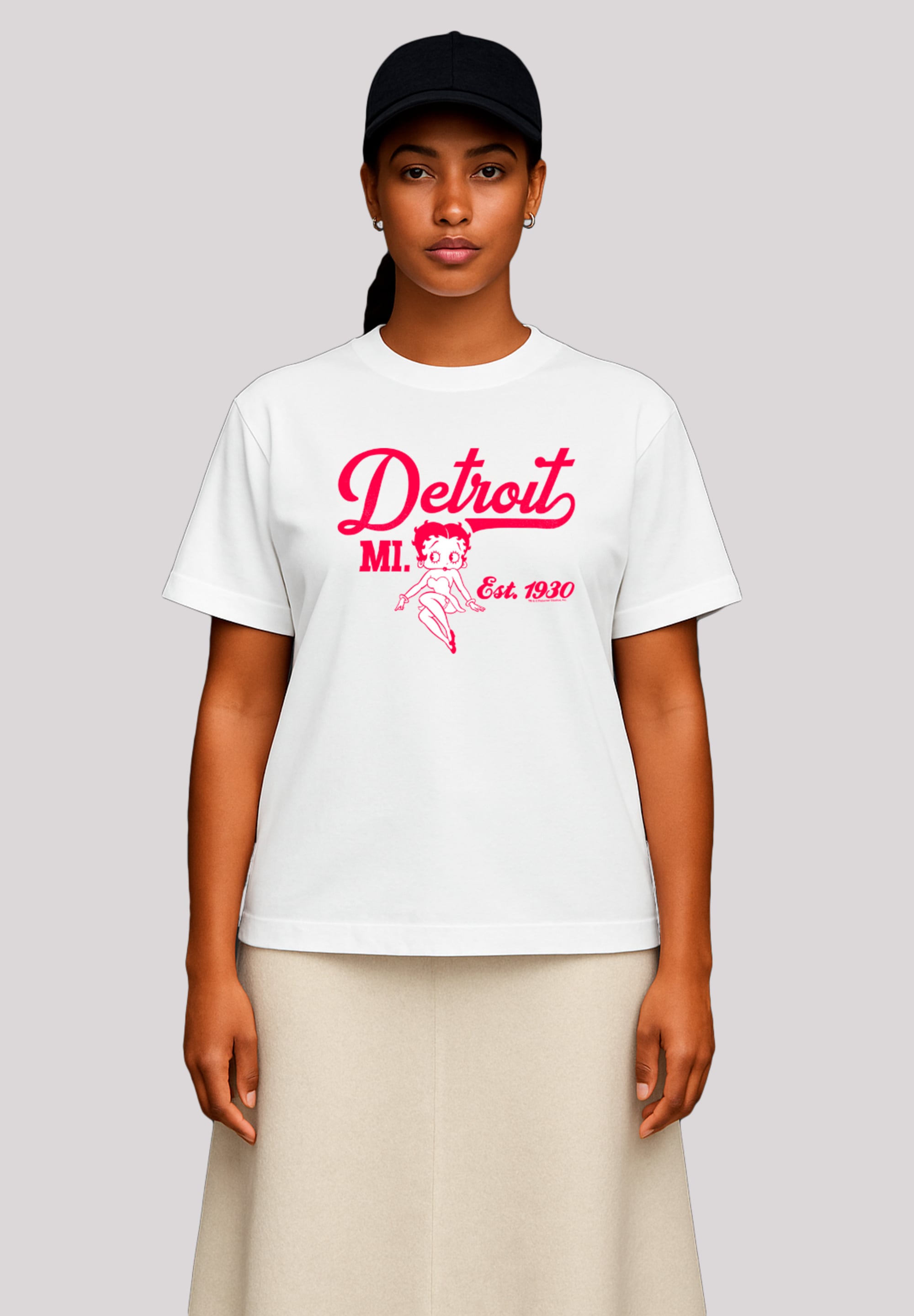 F4NT4STIC T-Shirt "Betty Boop Detroit MI. Est 1930", Premium Qualität günstig online kaufen