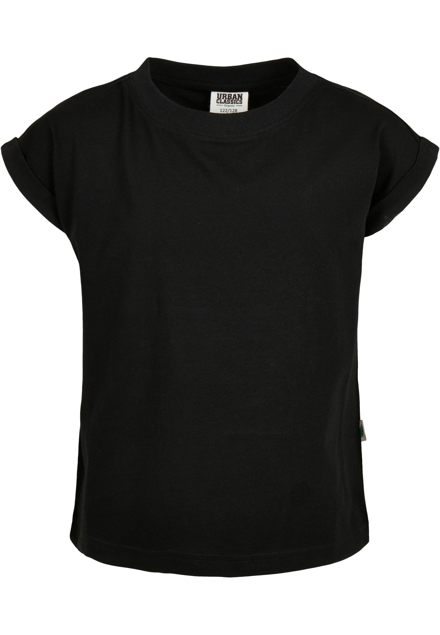 URBAN CLASSICS T-Shirt »Kinder Girls Organic Extended Shoulder Tee«, (1 tlg.)  online bestellen | BAUR