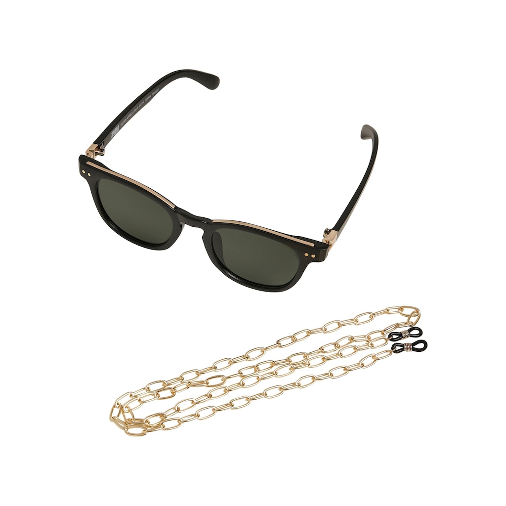 URBAN CLASSICS Sonnenbrille »Urban Classics Unisex Sunglasses Italy with chain«