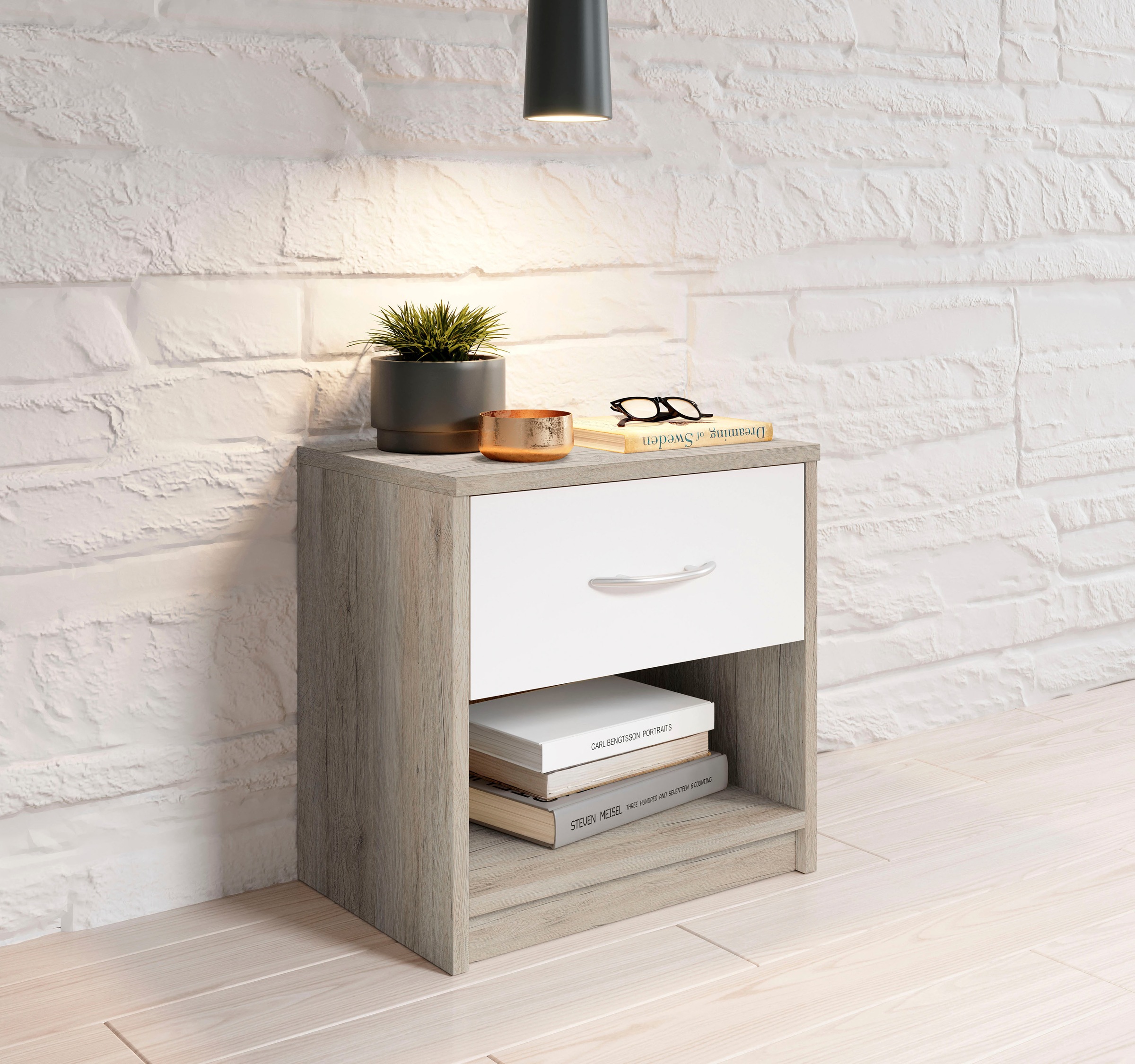 Schlafkontor Nachttisch "Pepe" Breite 39 cm günstig online kaufen