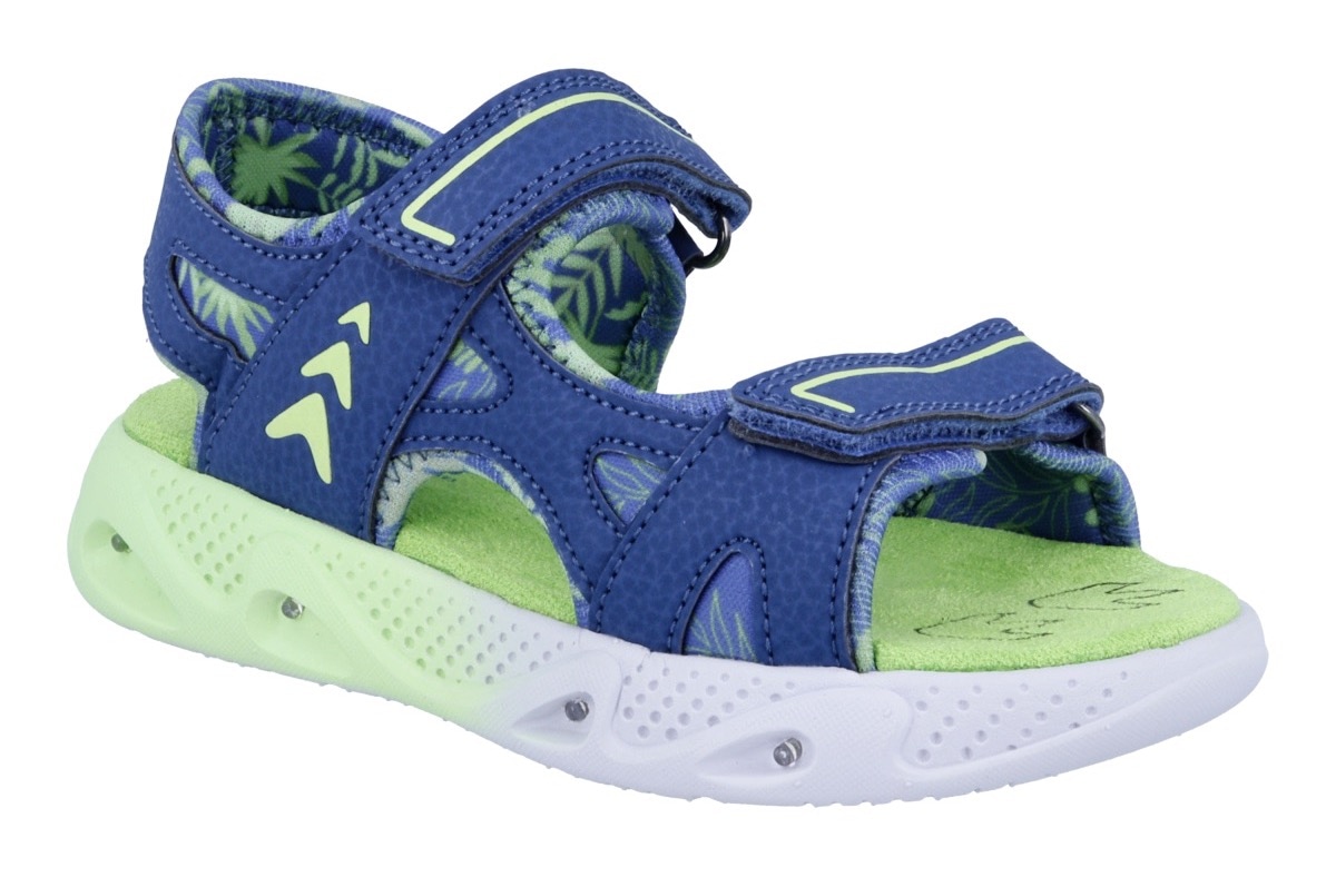 Richter "Star (Blinki)" Klettschuh, Blinkschuh, mit WMS, Größenschablone zum Download