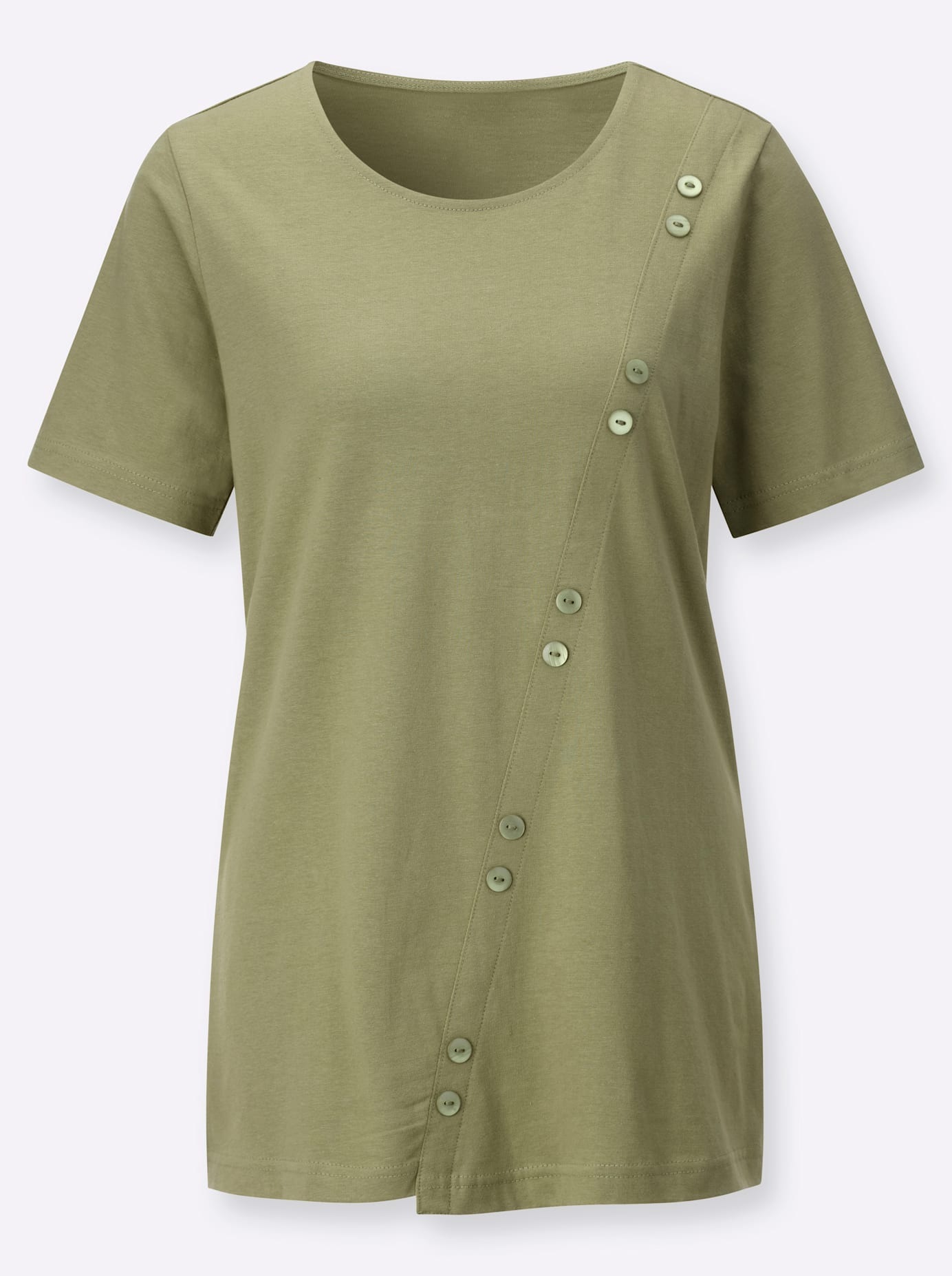 Thumbnail - Classic Basics Rundhalsshirt "Longshirt" 1 tlg.