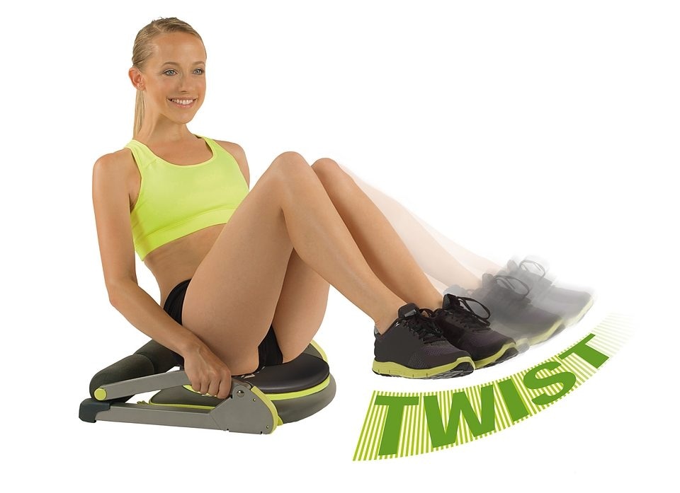 MediaShop Ganzkörpertrainer »Wonder Core Smart und Twist Board«, (Set)