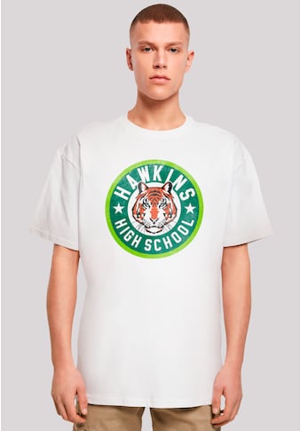 T-Shirt »Stranger Things Hawkins Tiger Circle«