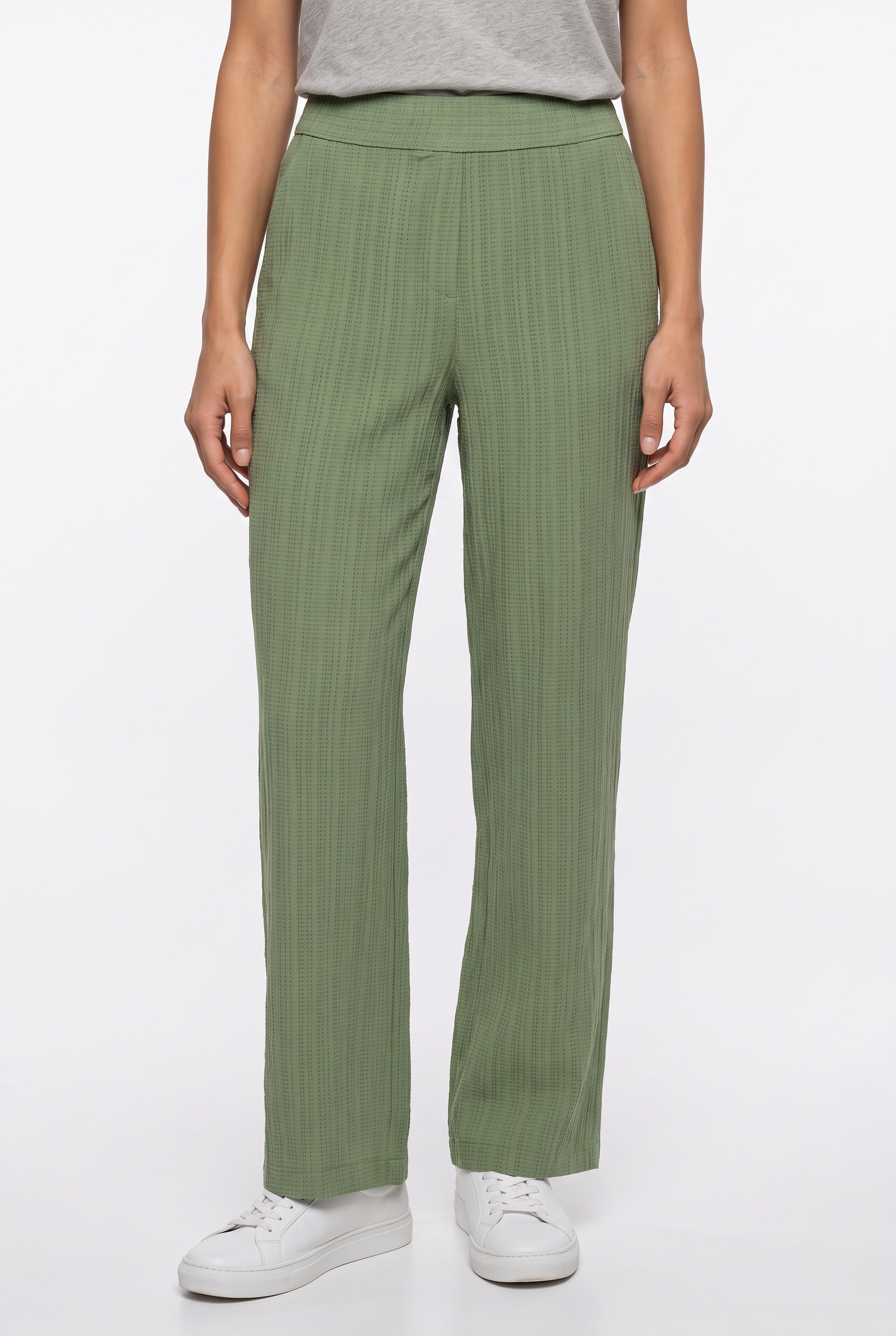 Cecil Stoffhose »Style Neele«  Sommerhose im Loose Fit mit Struktur-Streifen