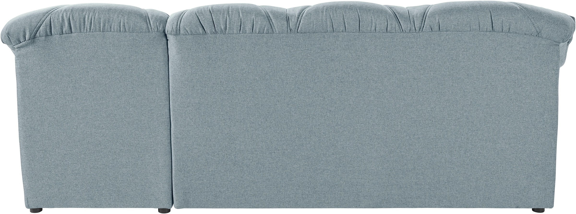 DOMO collection Ecksofa »Papenburg, zeitlose Rückensteppung, elegante Formensprache, L-Form« in großer Farbvielfalt, wahlweise mit Bettfunktion