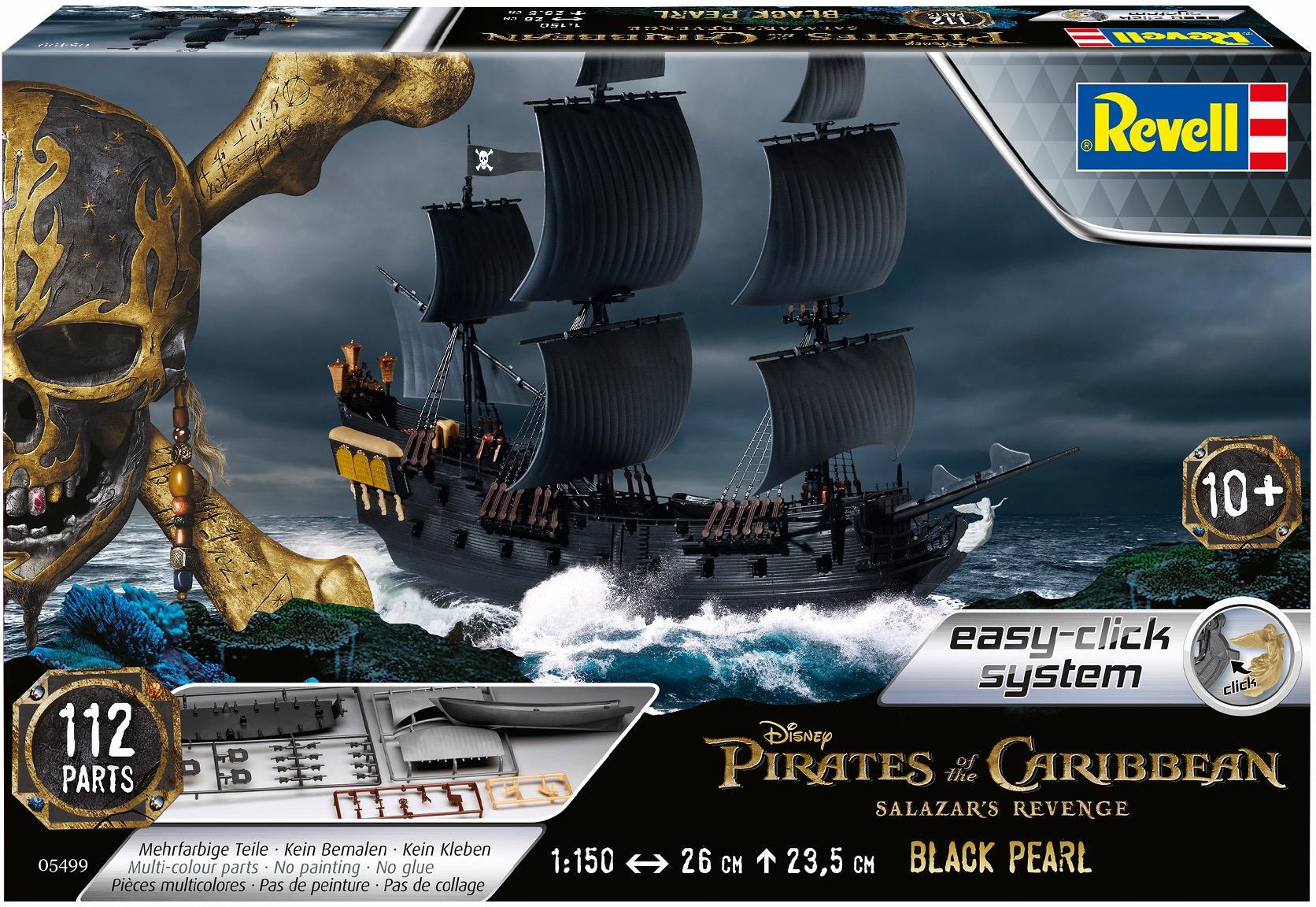 Modellbausatz »Black Pearl«, 1:150, Made in Europe