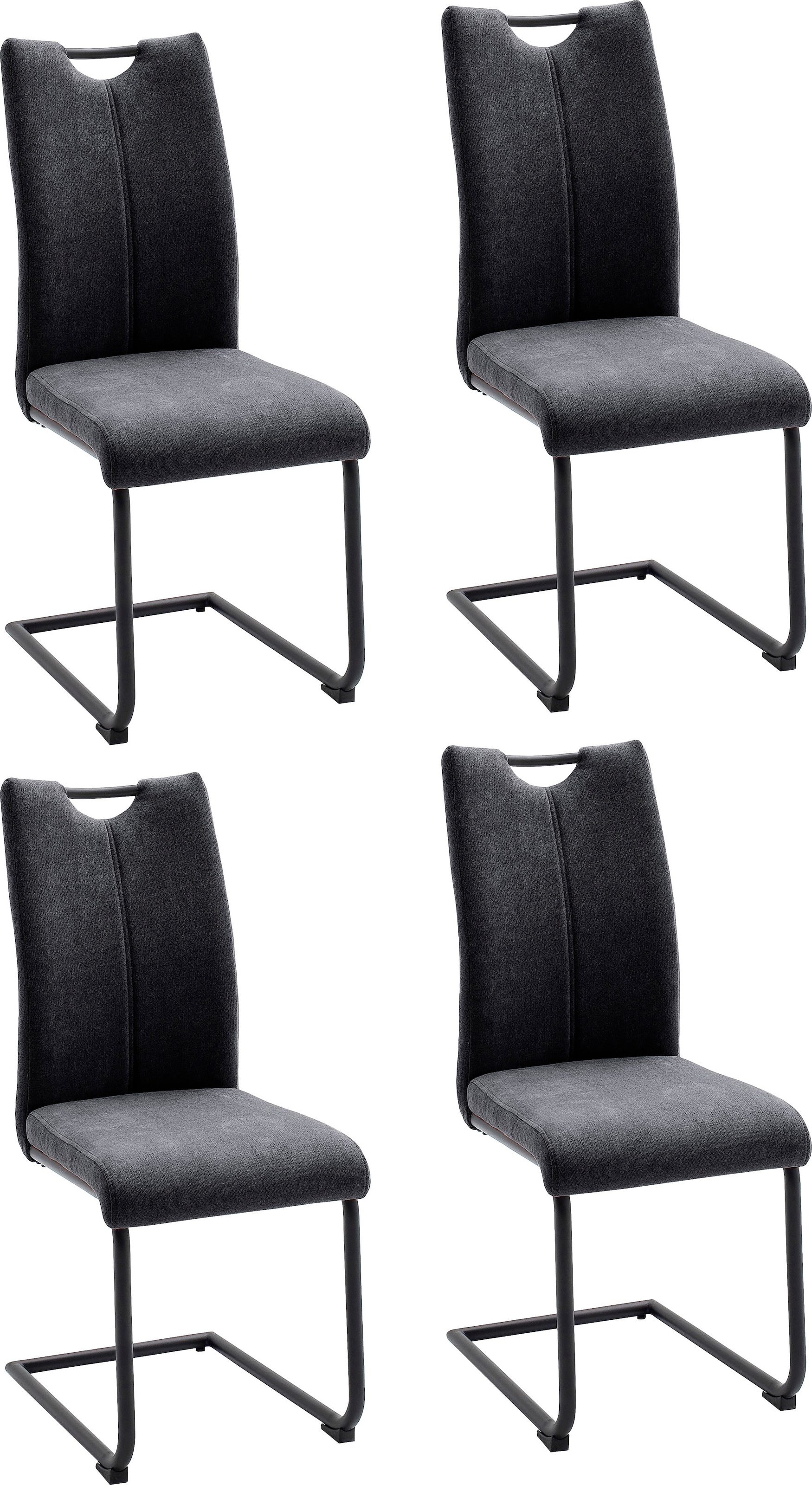 MCA furniture Freischwinger "Adana" () 4 Stk. (4er-Set), Belastbarkeit 120 günstig online kaufen