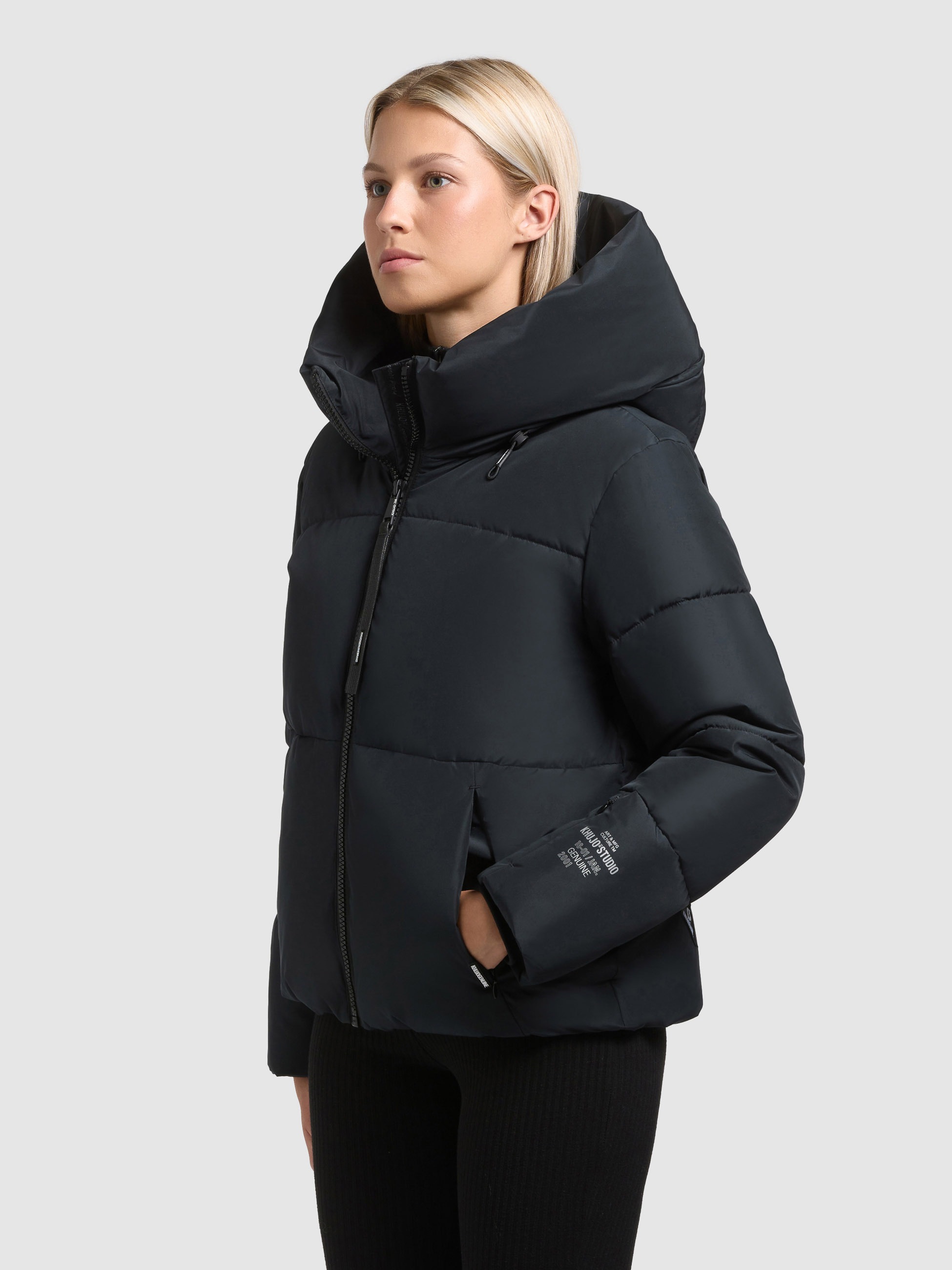 khujo Steppjacke »AUDREY MATT«, mit Kapuze