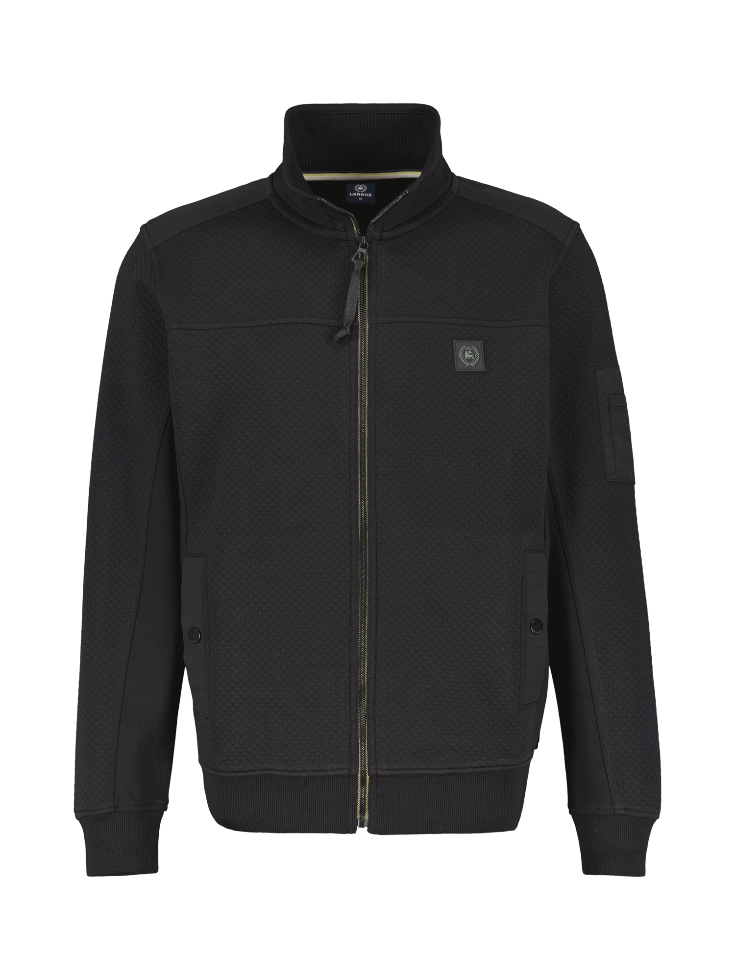 LERROS Sweatjacke »LERROS Sweatjacke in Struktur-Mix-Qualität«