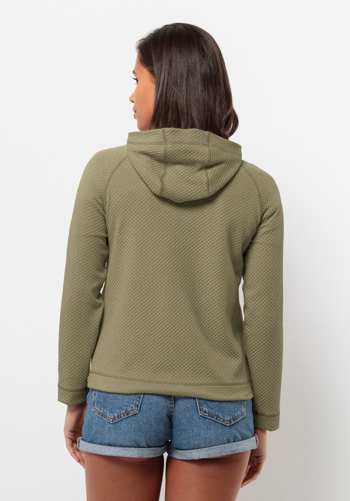 Jack Wolfskin Kapuzenfleecejacke "FERNWEH HOODED JKT W", mit Kapuze günstig online kaufen