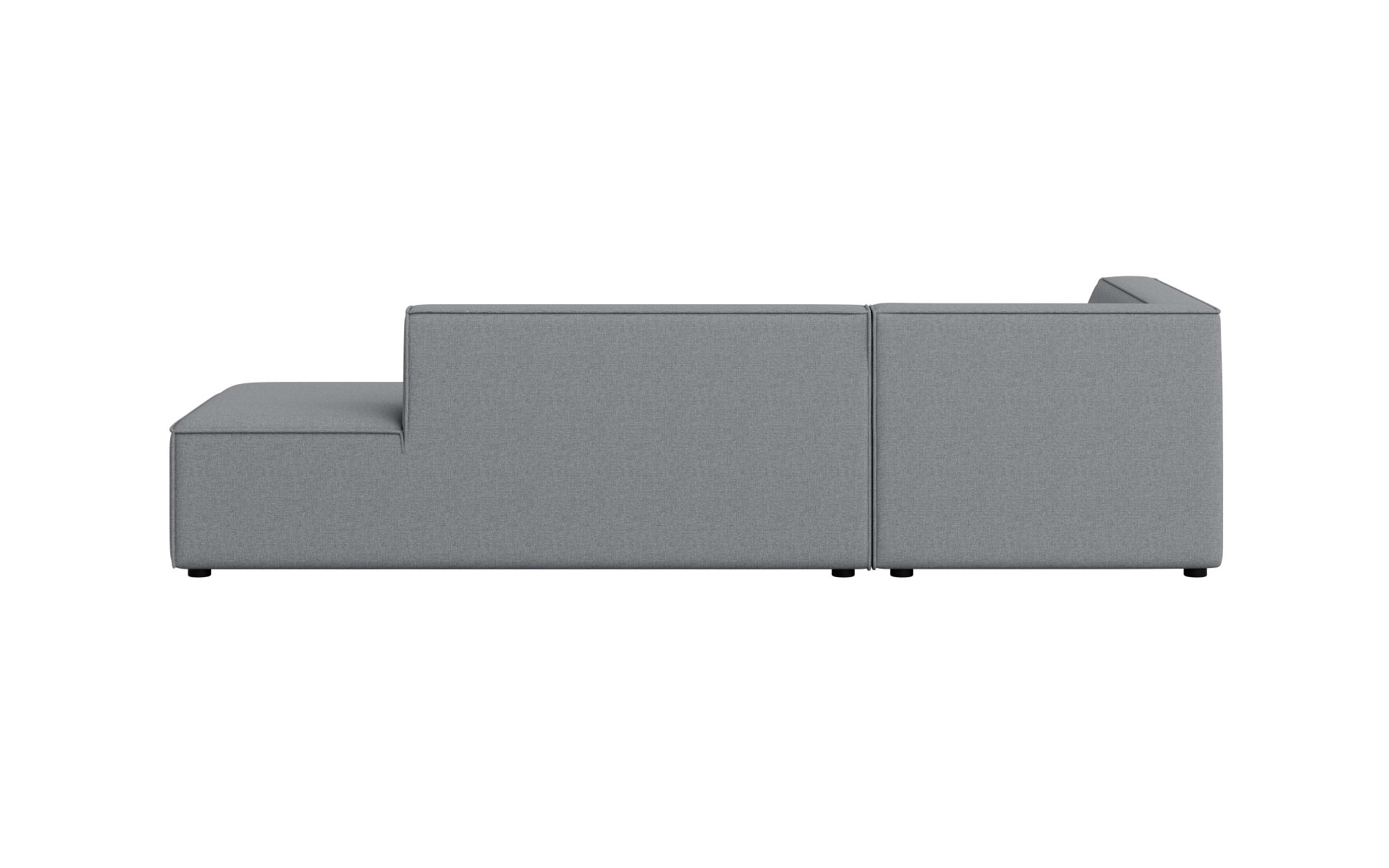 INOSIGN Ecksofa »Ecksofa Cavan mit Ottomane links oder rechts bestellbar«, L-Form mit Wellenunterfederung, Maße B/T/H: 270/180/72 cm