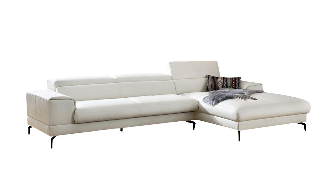 W.SCHILLIG Ecksofa "piedroo, Designsofa mit tollem Sitzkomfort, bequem, L-F günstig online kaufen