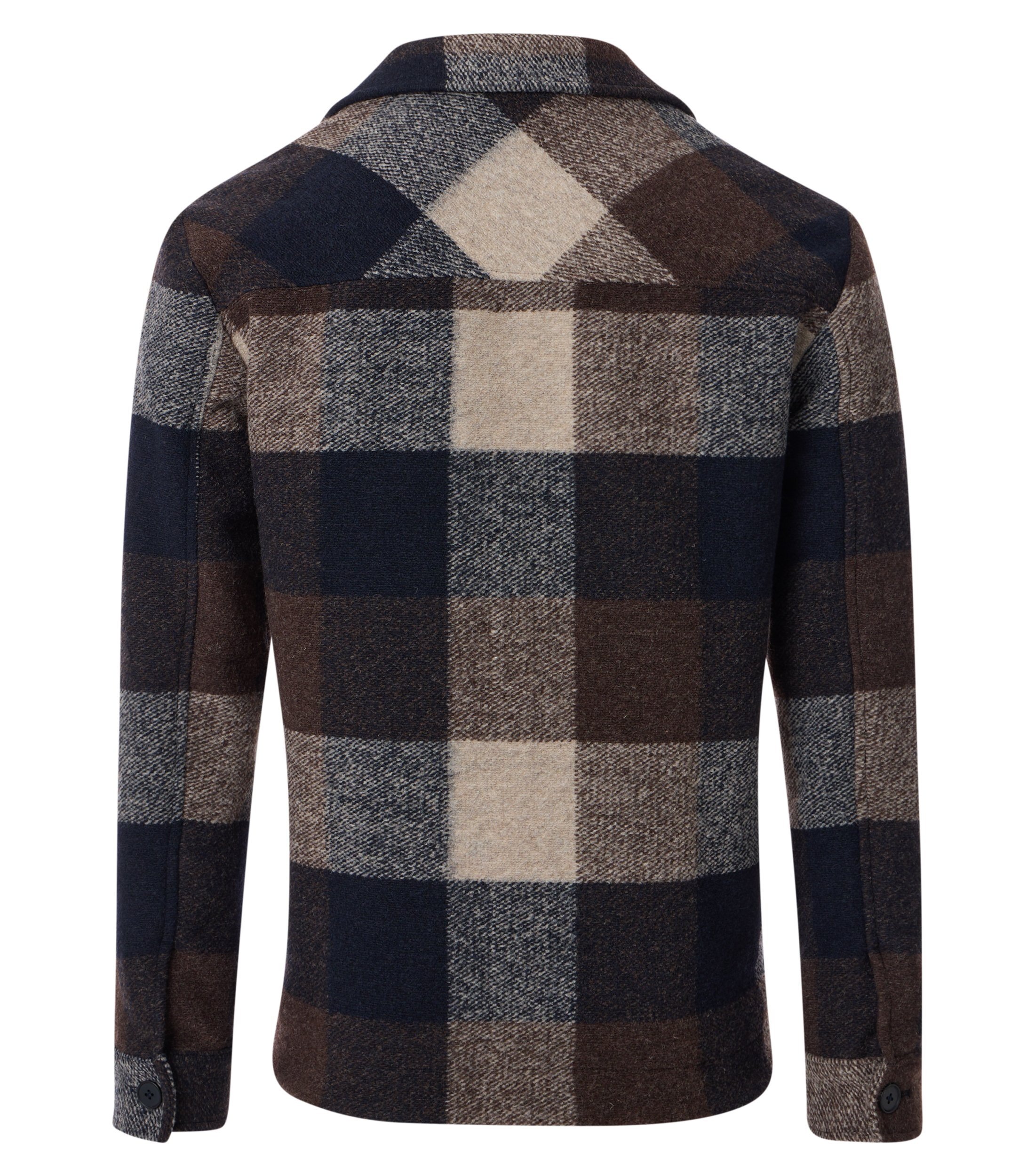 VENTI Langarmhemd »VENTI Hemdjacke uni«