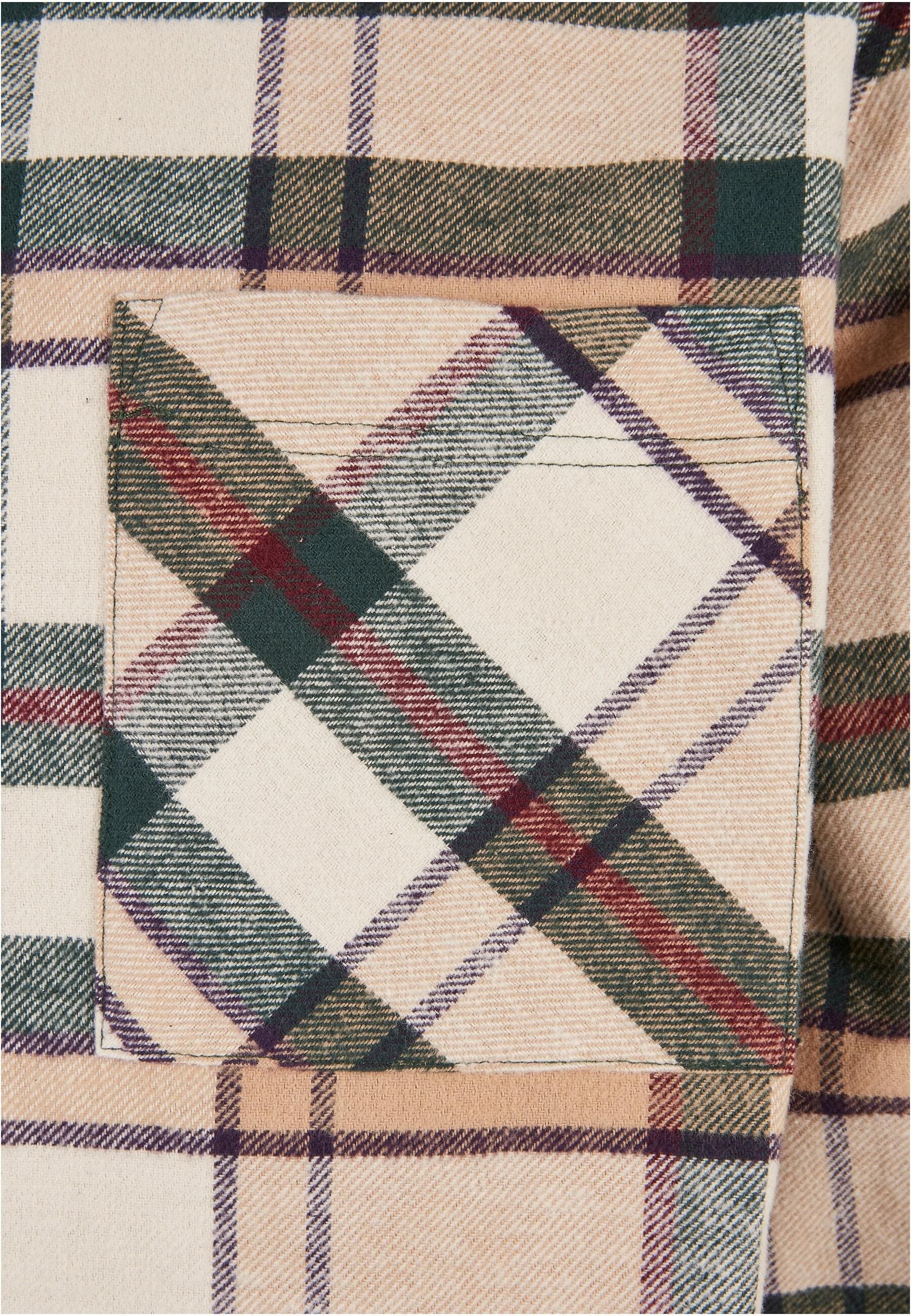 URBAN CLASSICS Langarmhemd »Urban Classics Herren Checked Mountain Shirt«, (1 tlg.)