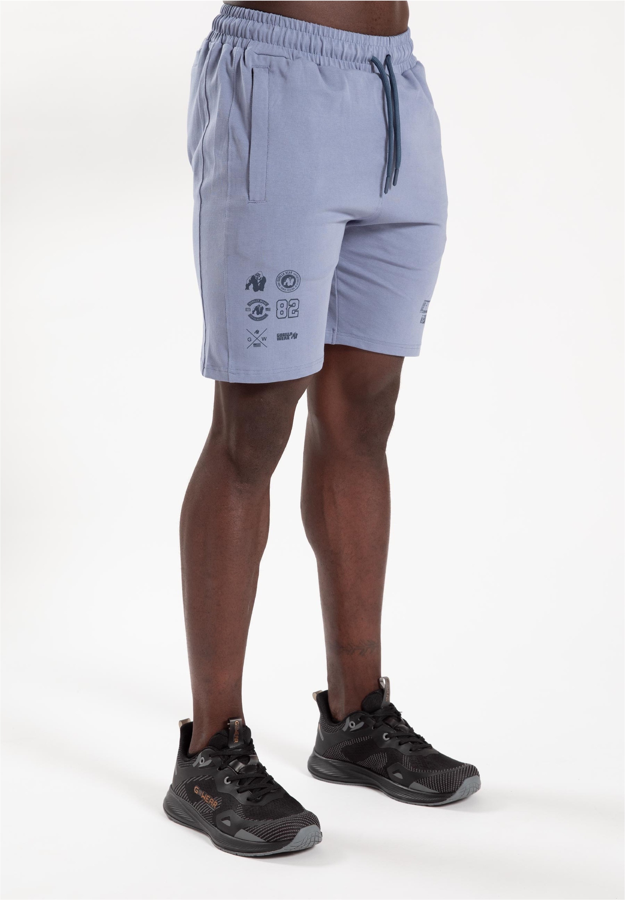 Gorilla Wear Shorts, mit verstellbarem Kordelzug im Bund