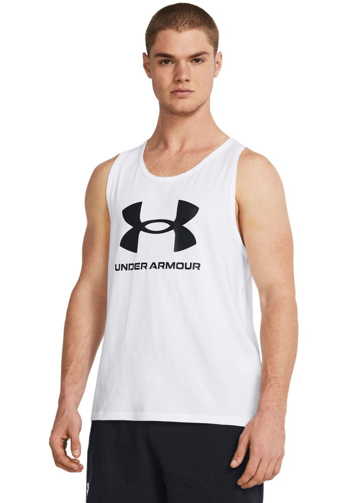 Under Armour Trainingstop "UA Sportstyle Tanktop mit Logo"