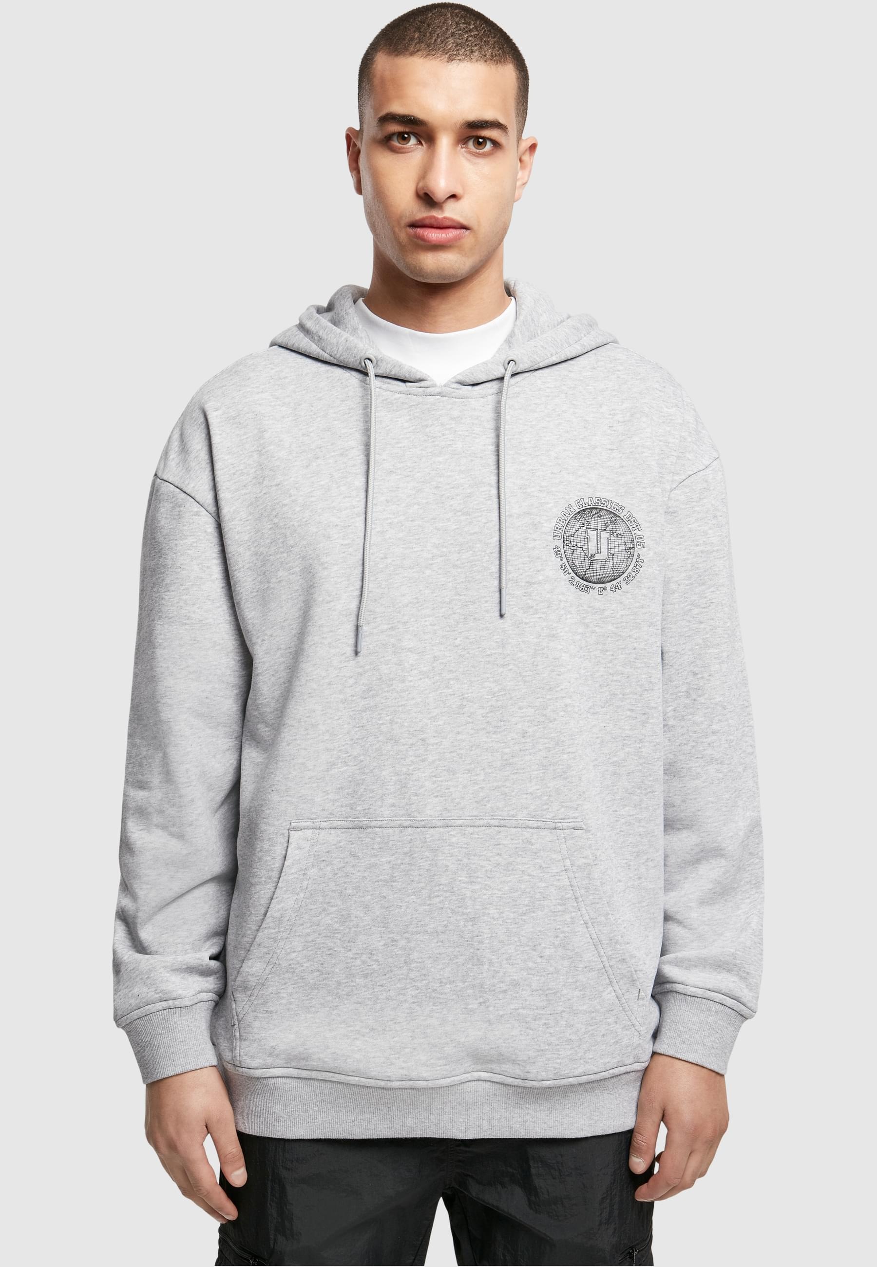 URBAN CLASSICS Sweatshirt »Urban Classics Herren Globetrotter Hoody«, (1 tlg.)