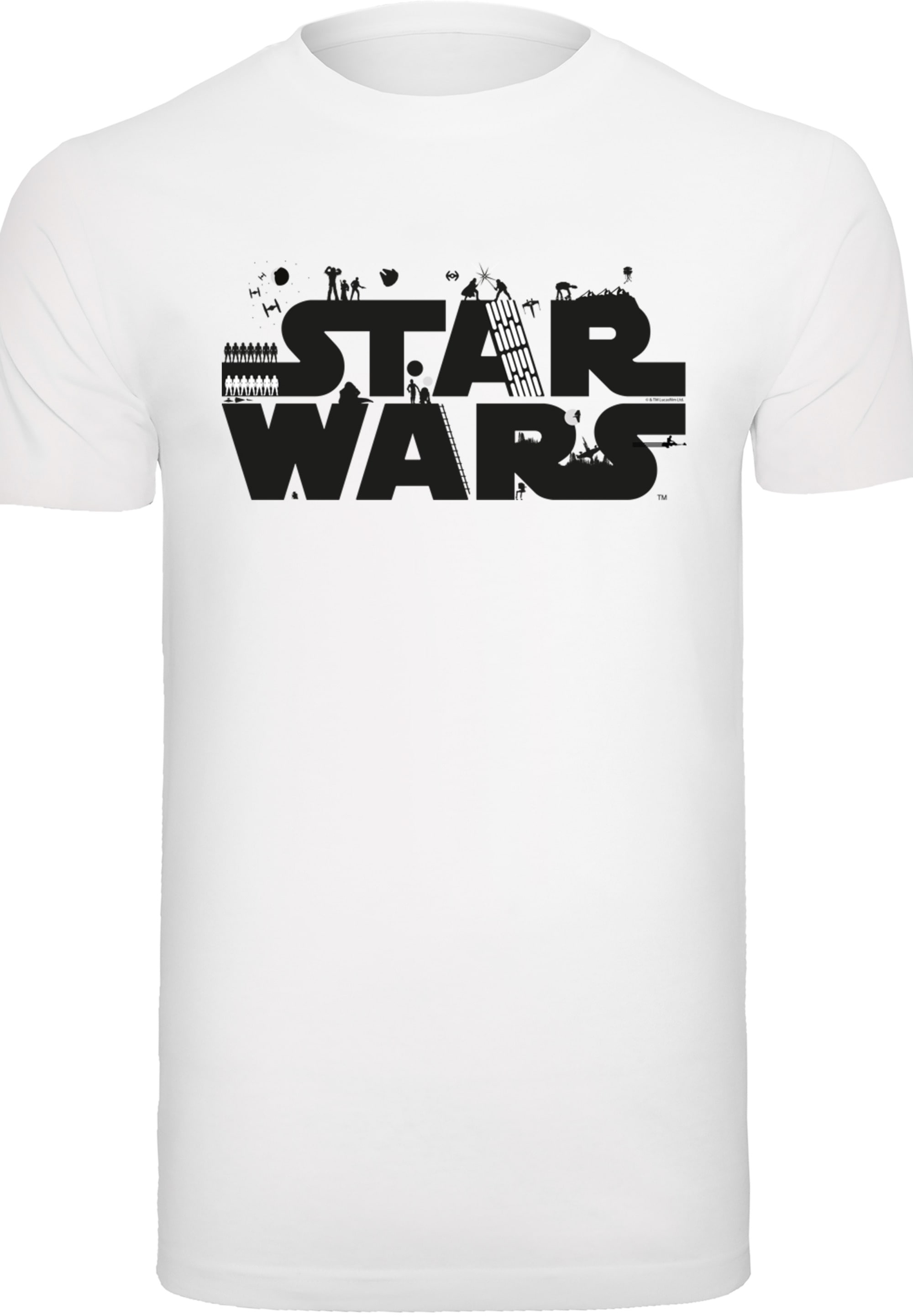F4NT4STIC T-Shirt »Star Wars Minimalist Logo«, Herren,Premium Merch,Regular-Fit,Basic,Bedruckt