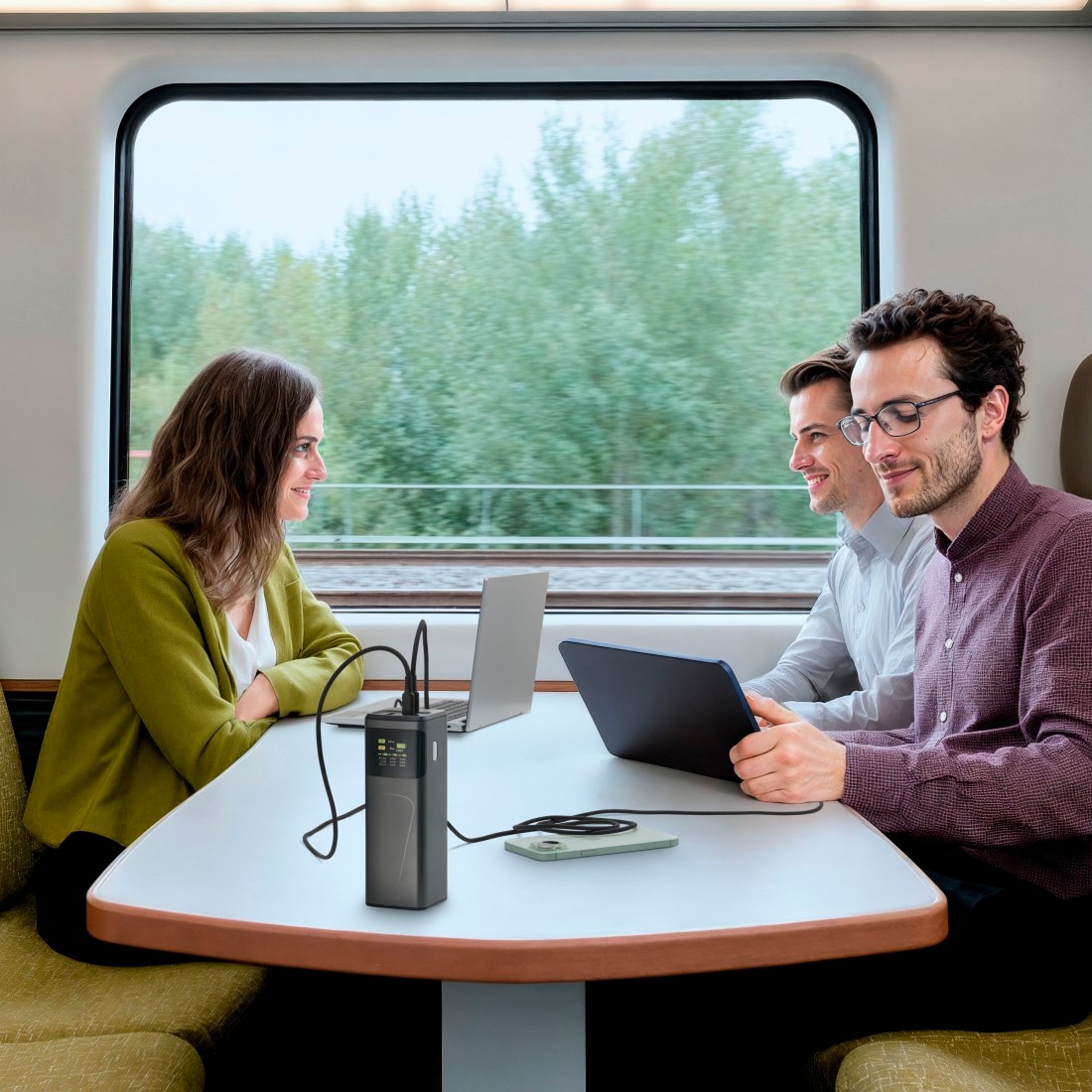 Hama Powerbank »Powerbank (200 W, 24000 mAh, 2x USB-C, 1x USB-A, Schnellladen)« 3.900 mAh