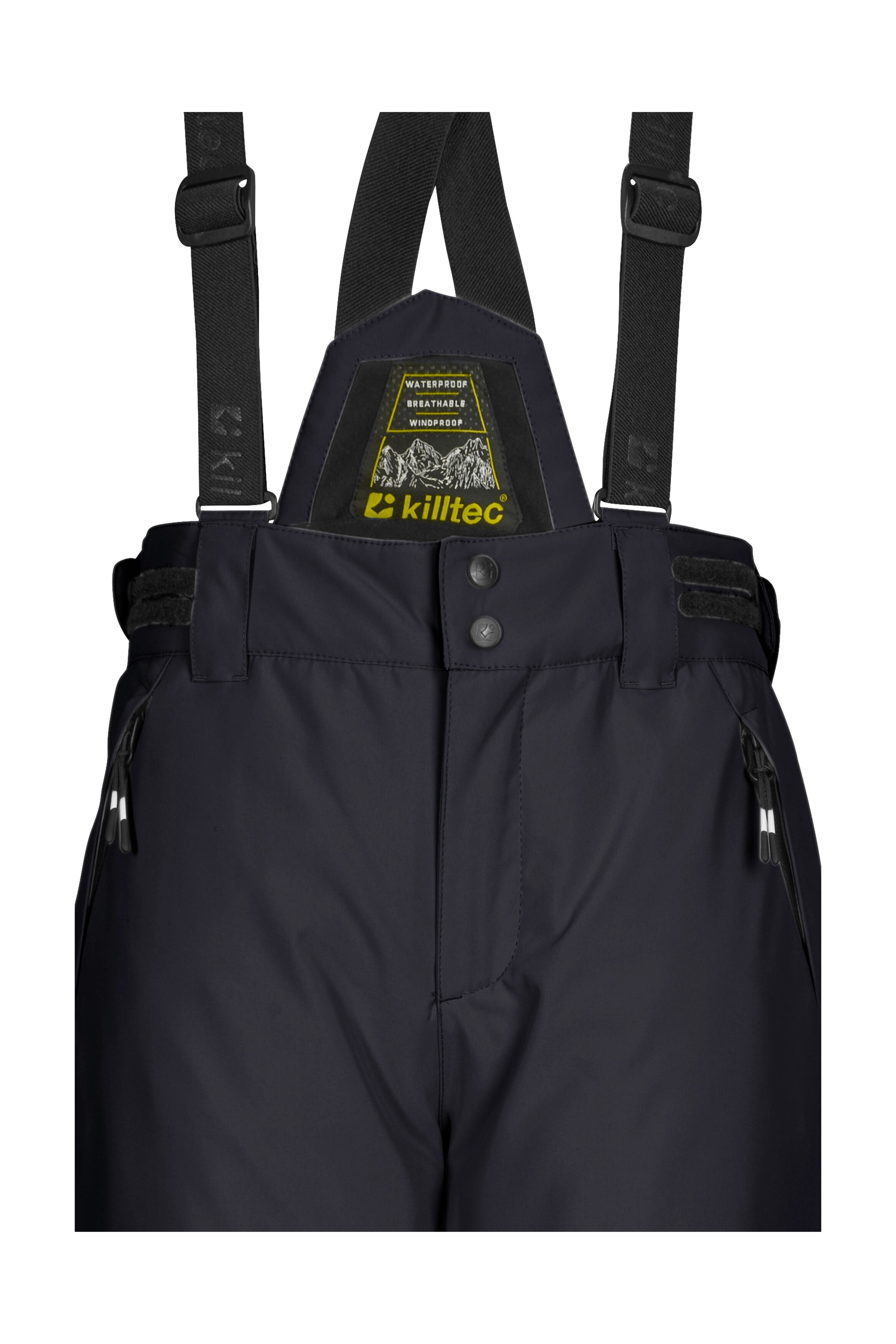 Killtec Skihose »KSW 214 BYS SKI PNTS«, Wasserdichte, atmungsaktive Skihose mit verstellbarem Latz.