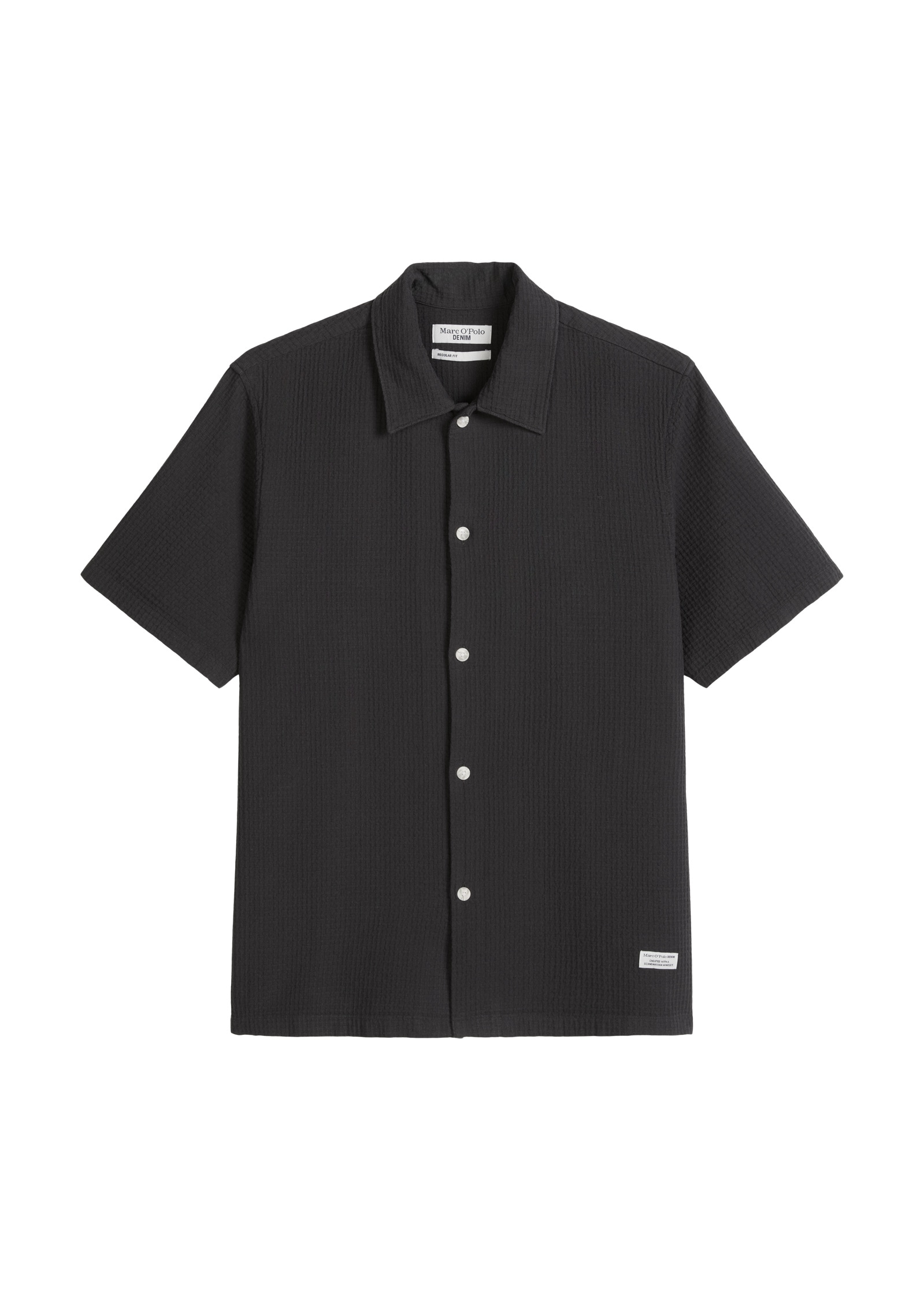 Marc O'Polo DENIM Kurzarmhemd »mit Karo-Struktur«