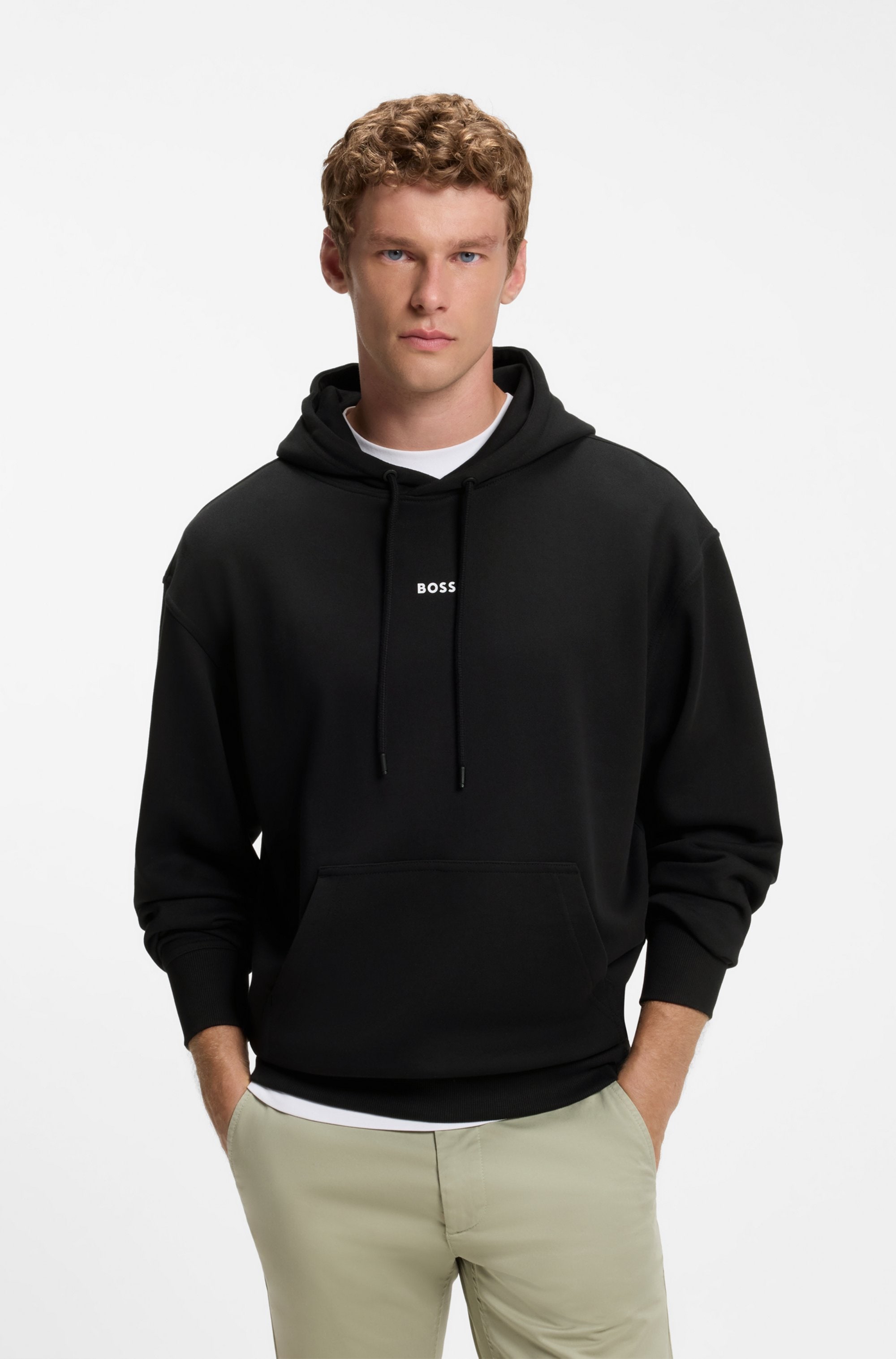 BOSS ORANGE Kapuzensweatshirt "WeSmallhood", mit Kängurutasche