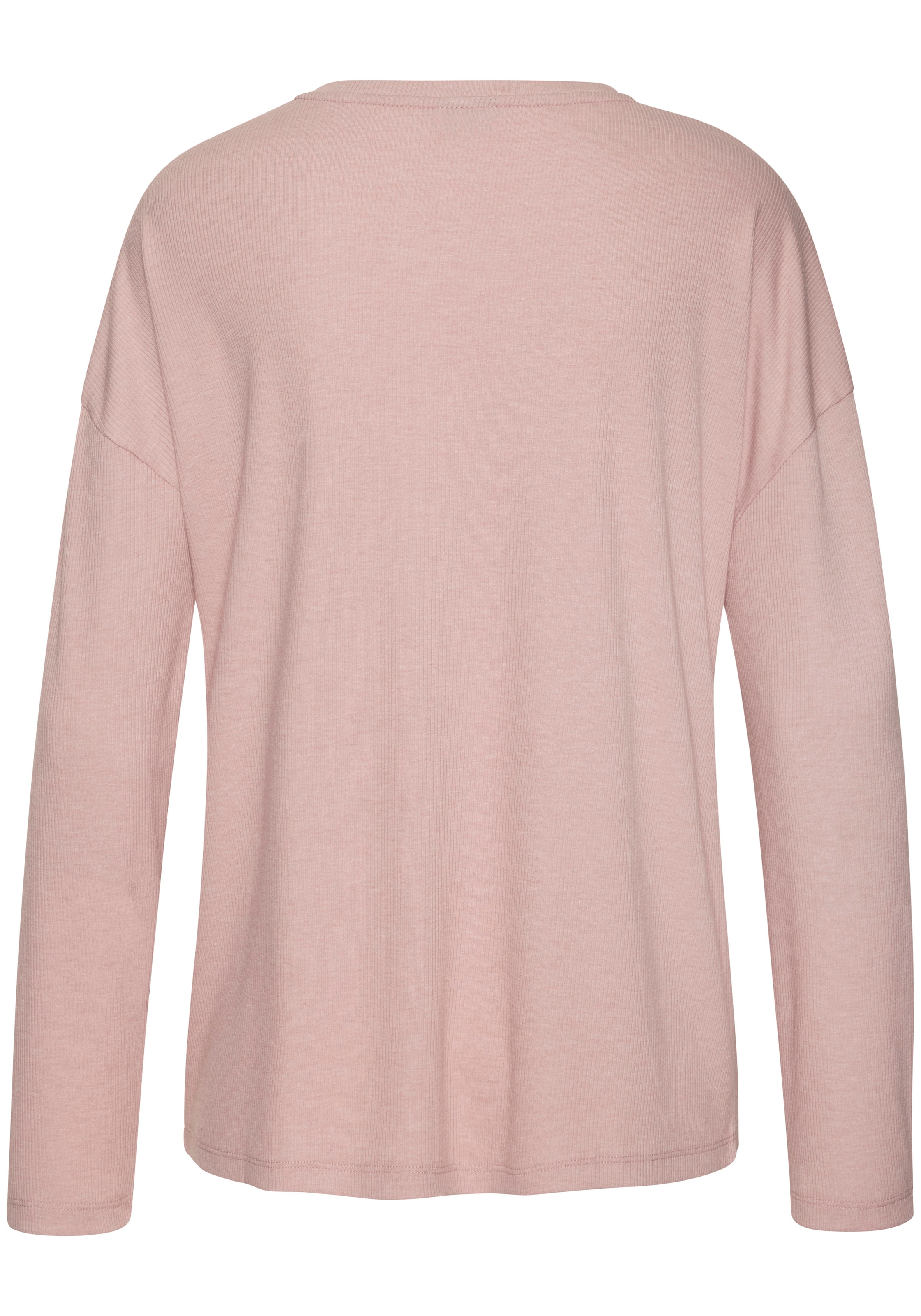 Vivance Dreams Langarmshirt, in weicher Rippqualität