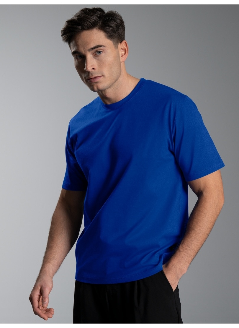 Trigema T-Shirt "TRIGEMA T-Shirt aus 100% Baumwolle" 1 Stk.