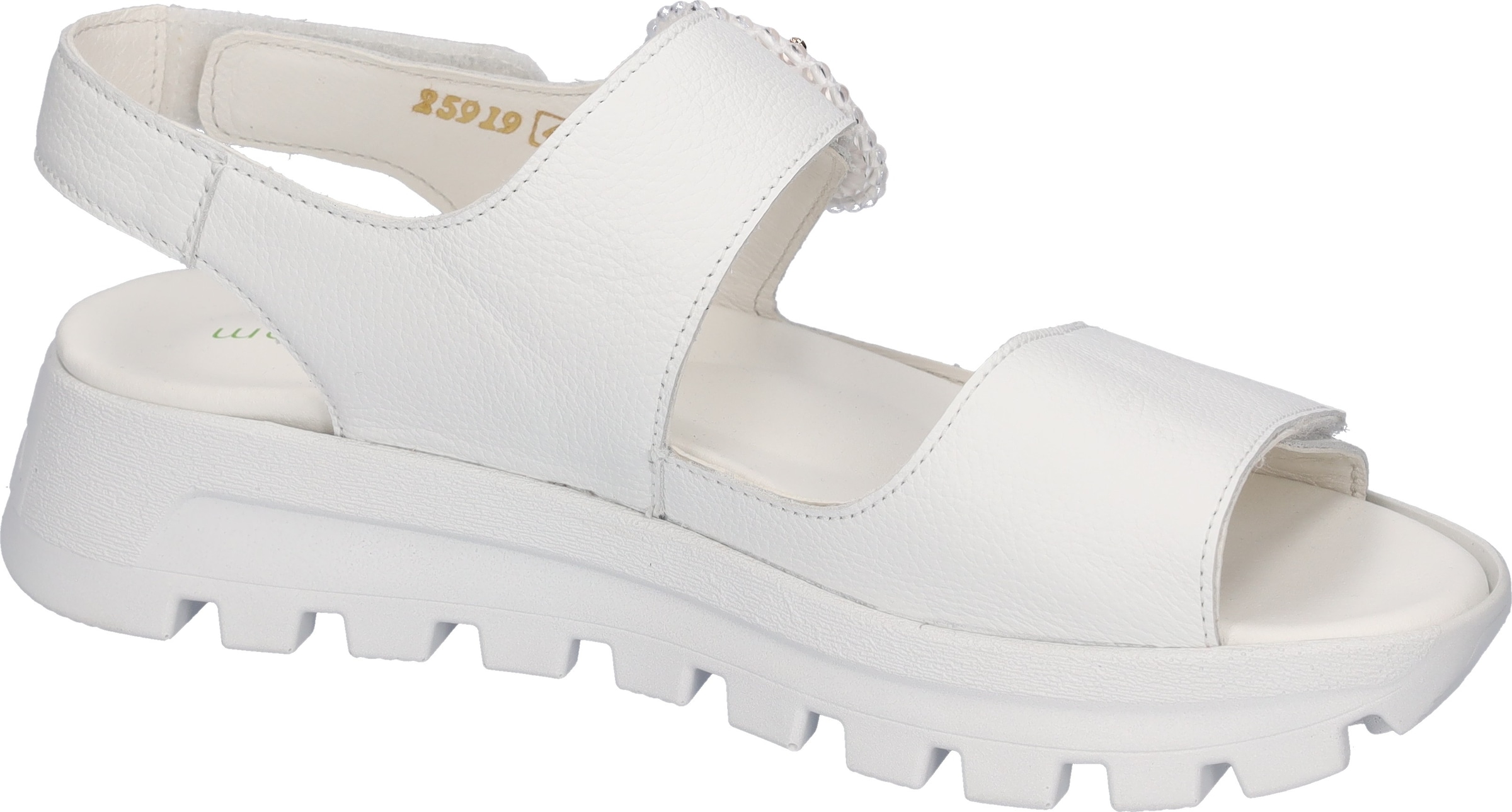 Waldläufer Plateausandale »H-NELE«  Sommerschuh, Klettschuh in Komfortweite H (= sehr weit)