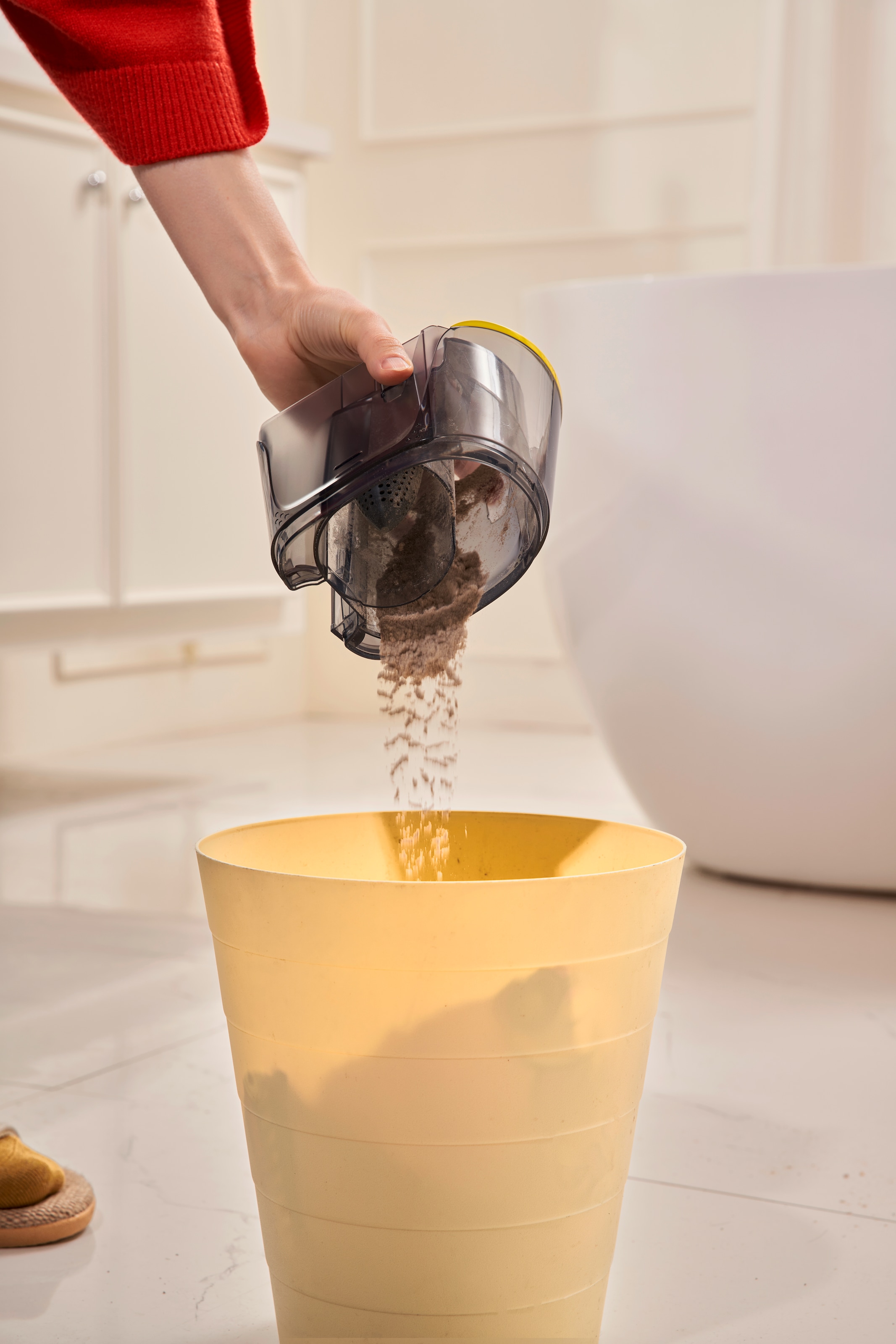 KÄRCHER Handstaubsauger »VCH 4 UVClean« 500 W beutellos UV-C-Licht, Vibration und starke Saugkraft