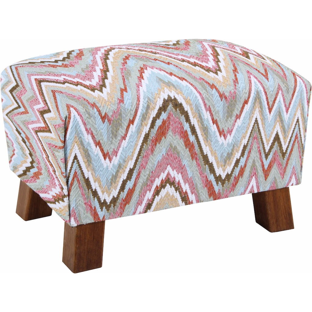 Max Winzer® Fußhocker »Footstool«, Minihocker Breite 40 cm