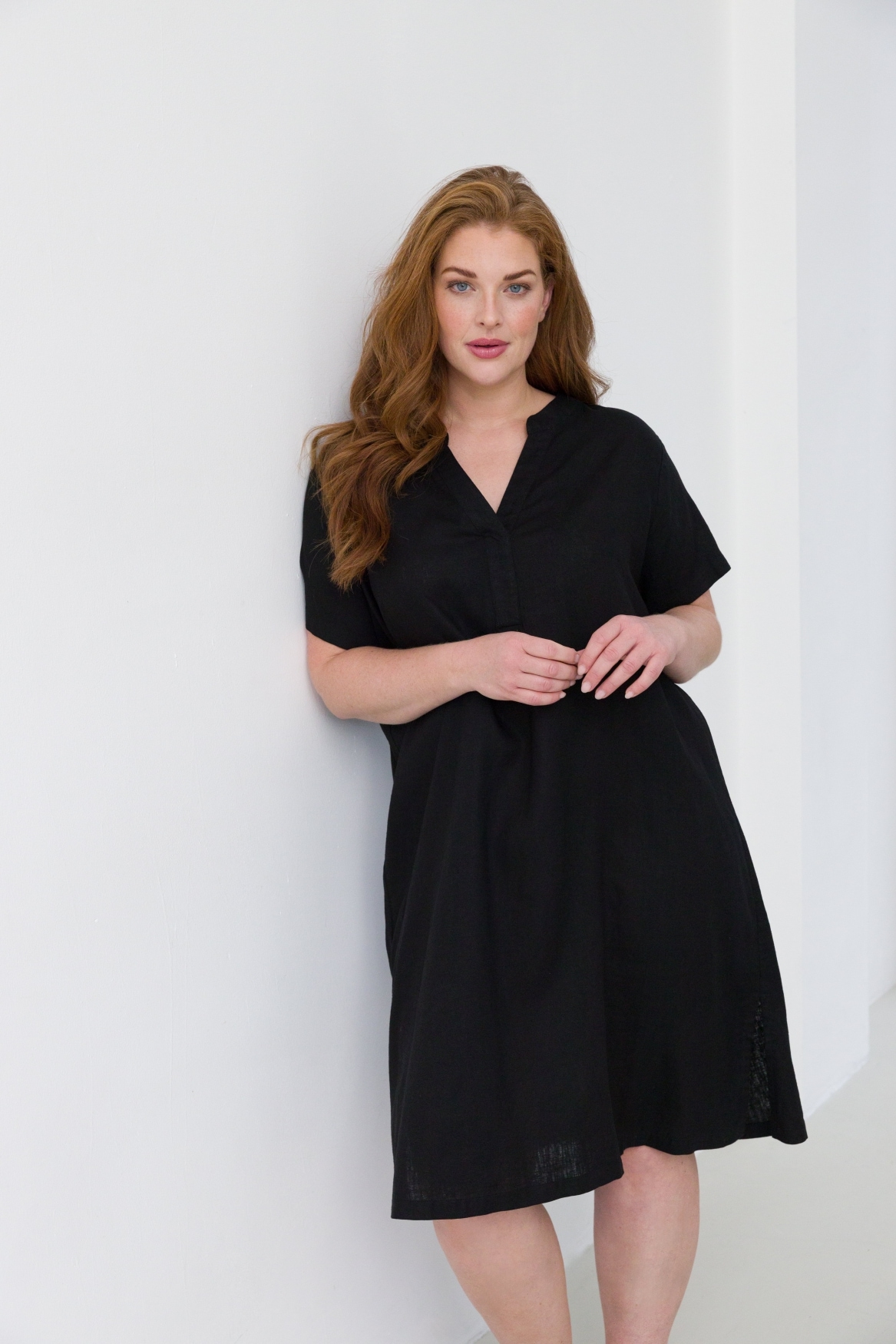 Base Level Curvy Tunikakleid "Yacinthe" Große Größen