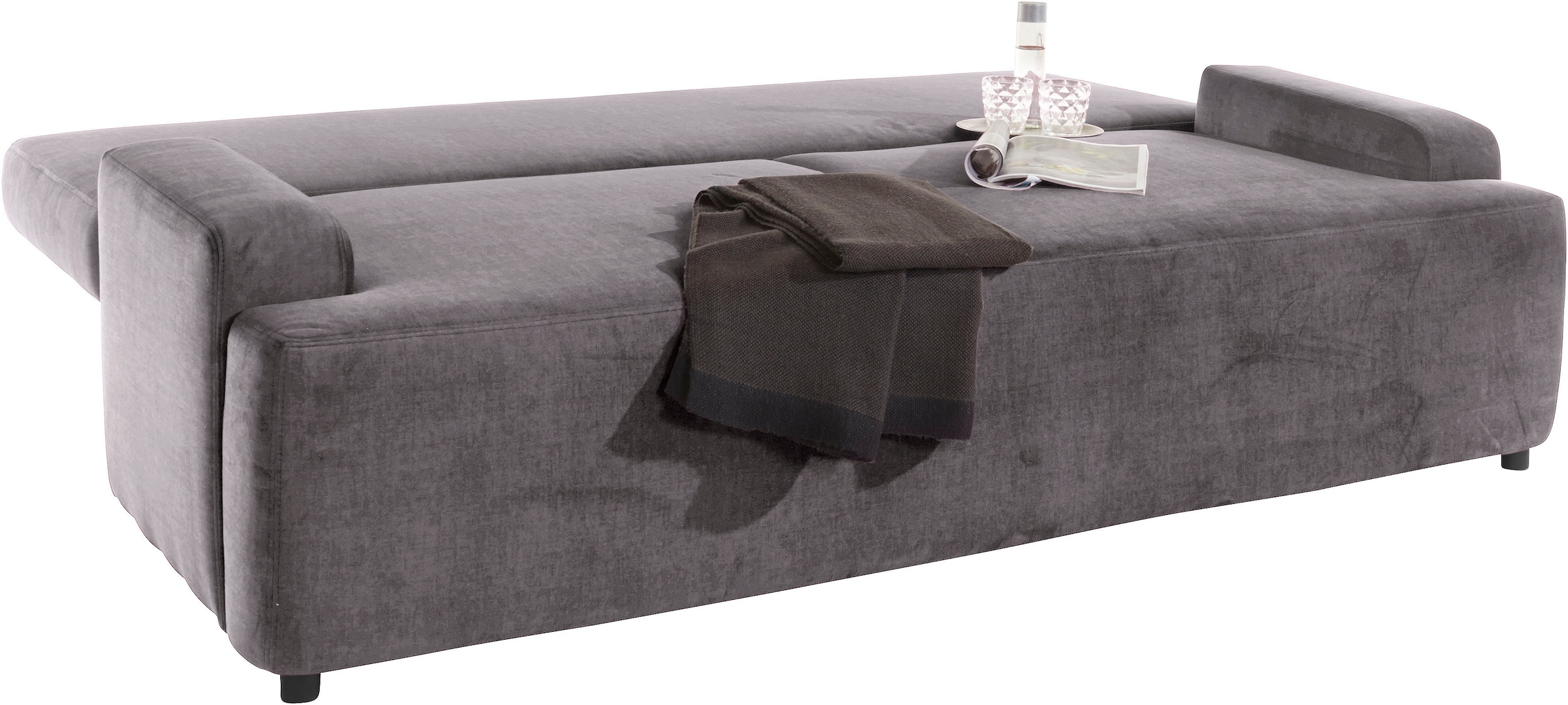 andas Schlafsofa »Halbschlaf«, mit Bettfunktion und Bettkasten