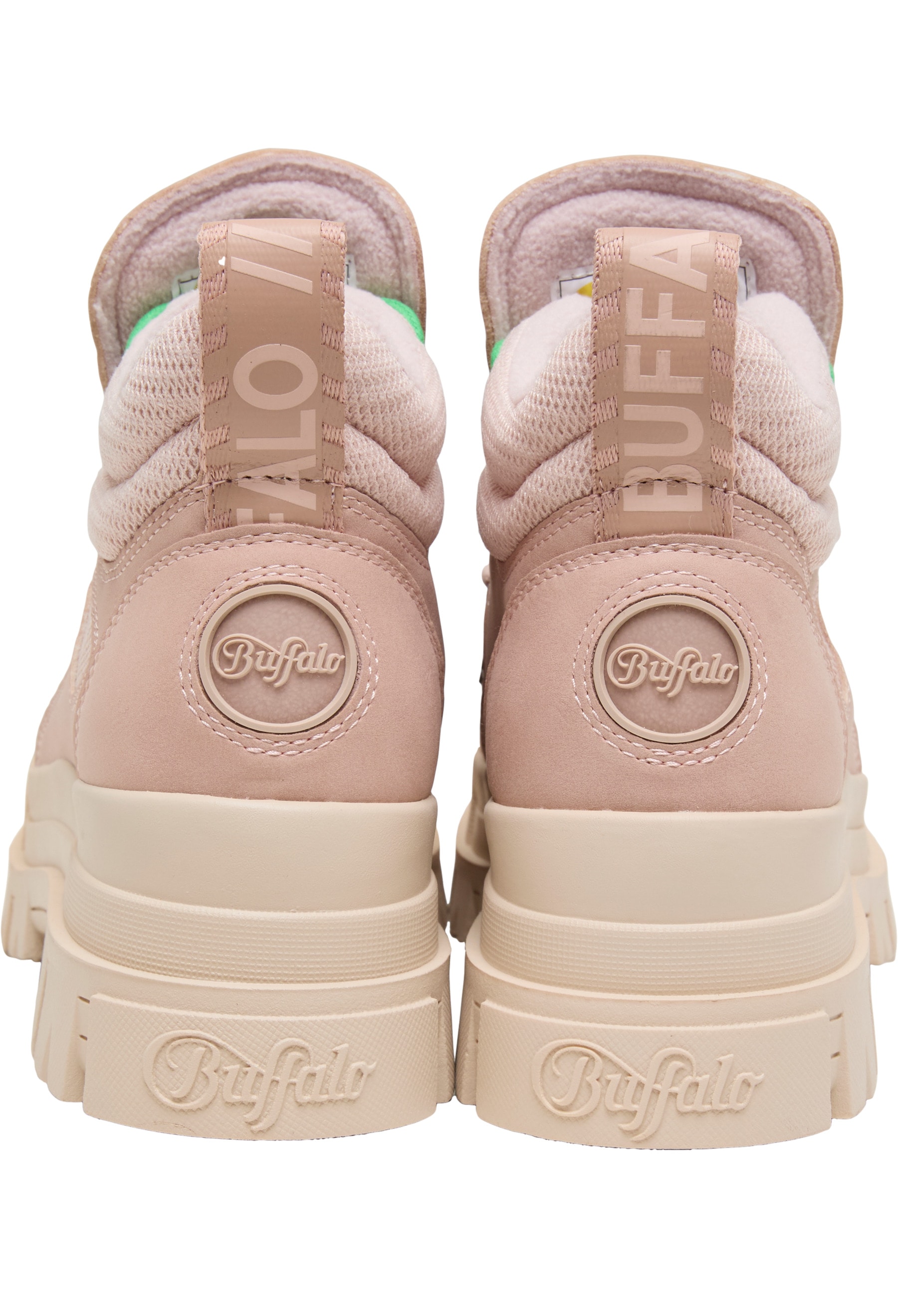 Buffalo Stiefel »Buffalo ASPHA LACE UP HIKE - VEGAN NUBUCK/MESH«