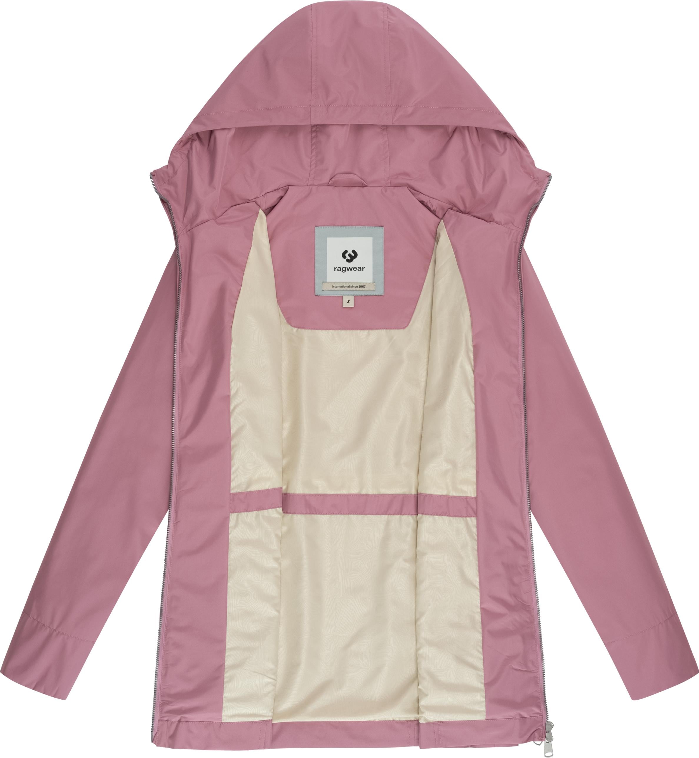 Ragwear Funktionsjacke »Monadetta A«, mit Kapuze, Wasserdichte und atmungsaktive Übergangsjacke mit Kapuze