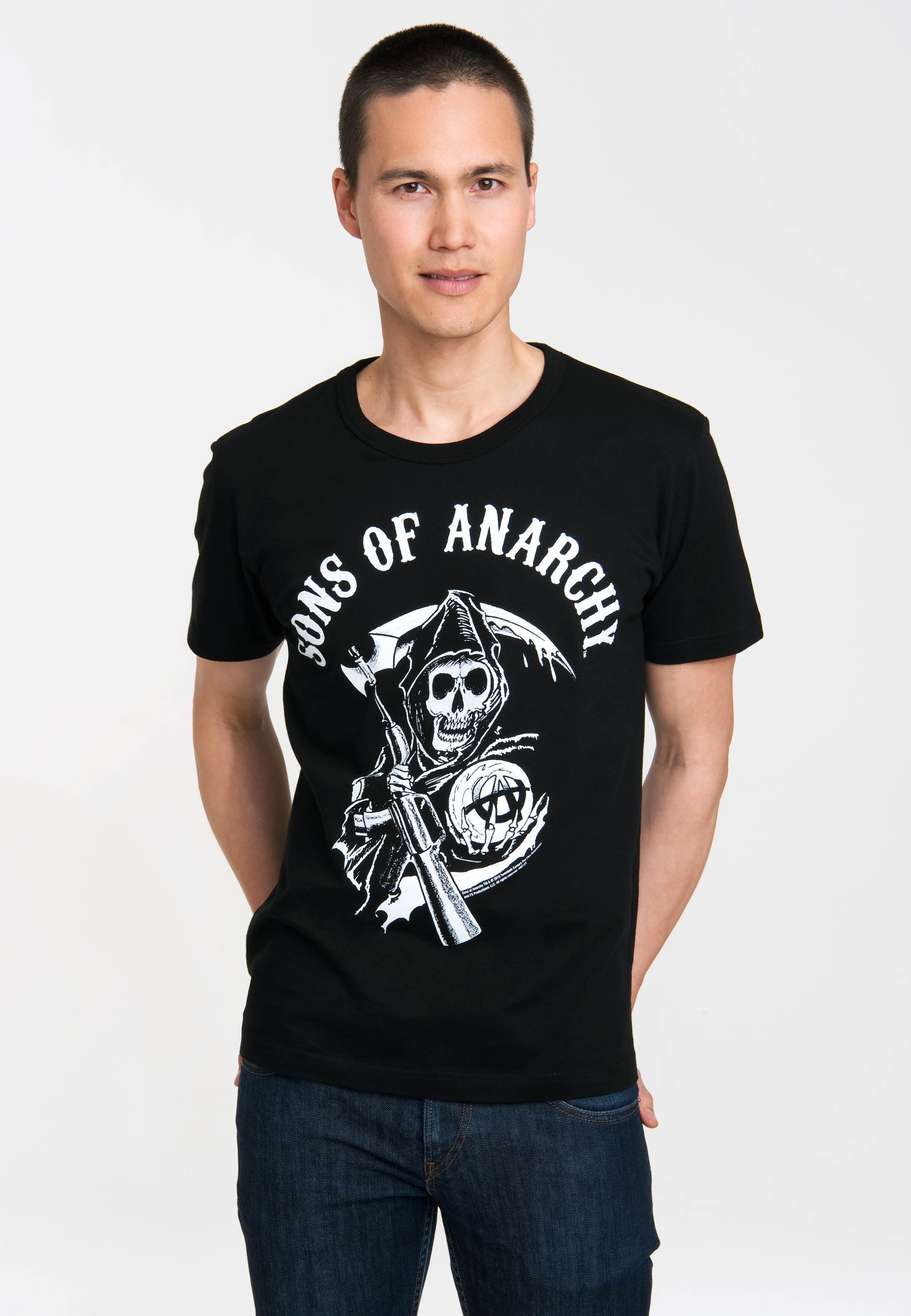 LOGOSHIRT T-Shirt »Sons of Anarchy Logo«, mit Sons of Anarchy-Print