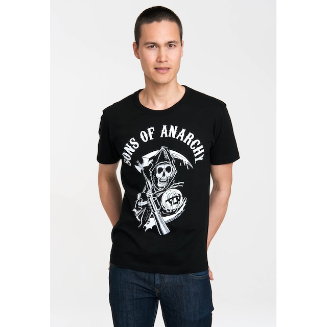 LOGOSHIRT T-Shirt »Sons of Anarchy Logo«, mit Sons of Anarchy-Print ▷  bestellen | BAUR