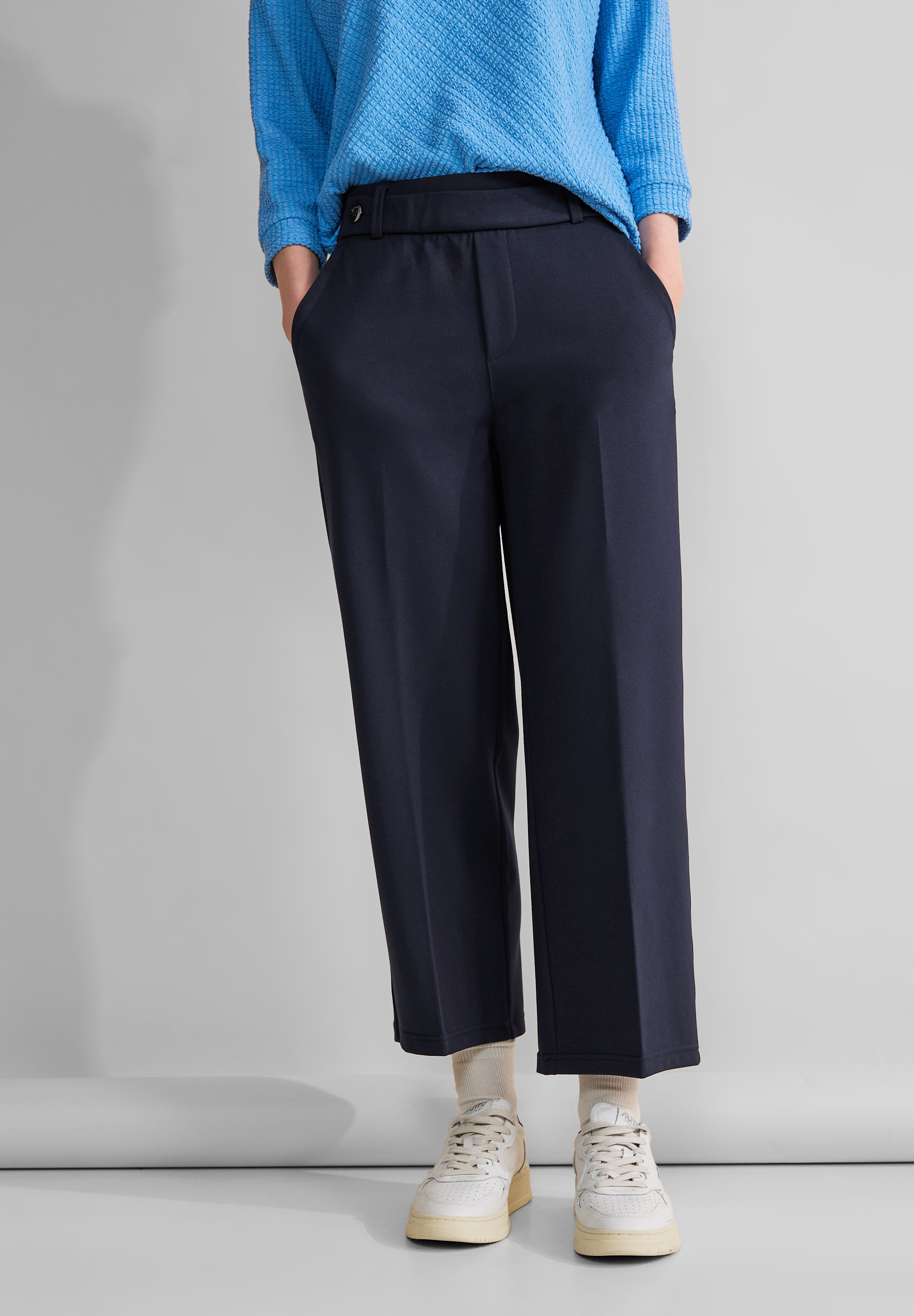STREET ONE 3/4-Hose, High Waist