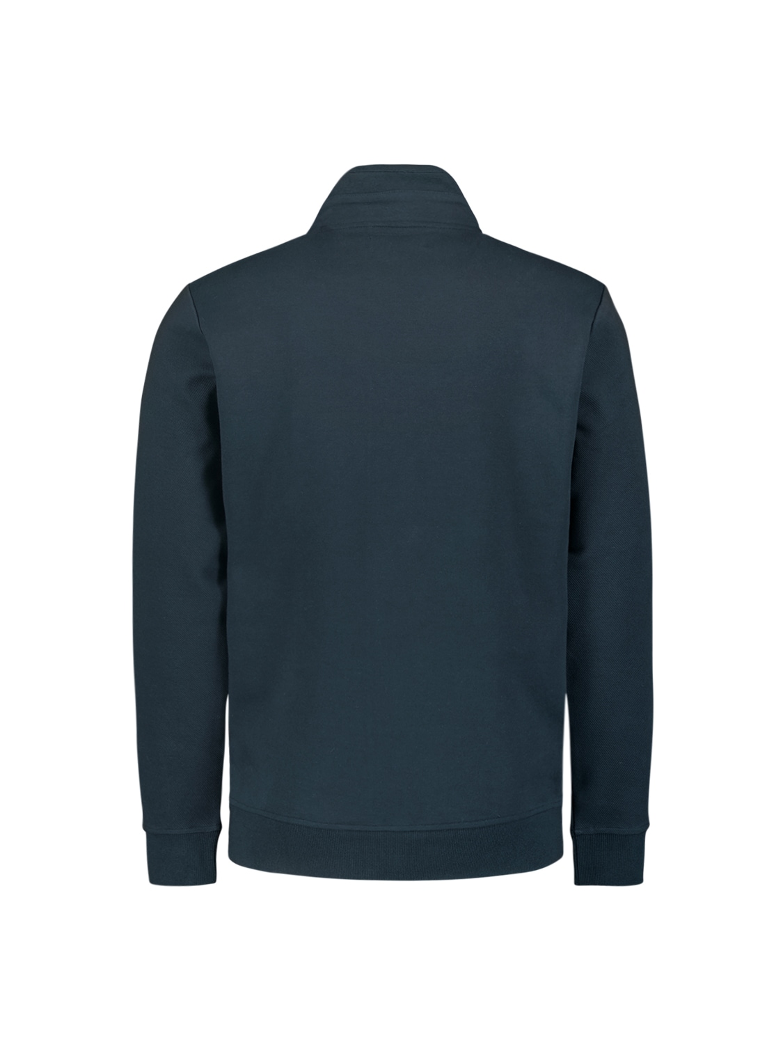 NO EXCESS Sweater »No Excess Weste mit Twill-Jacquard und Reißverschluss«