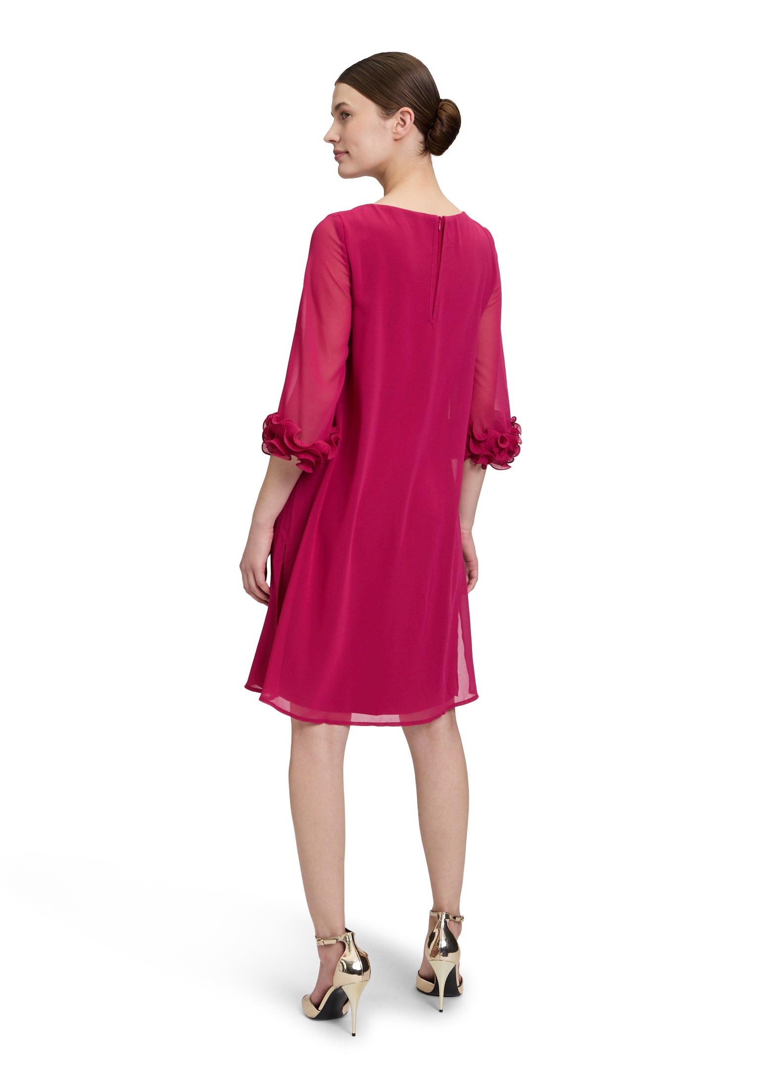 Vera Mont Cocktailkleid »Vera Mont Cocktailkleid mit Rüschen«, Rüschen