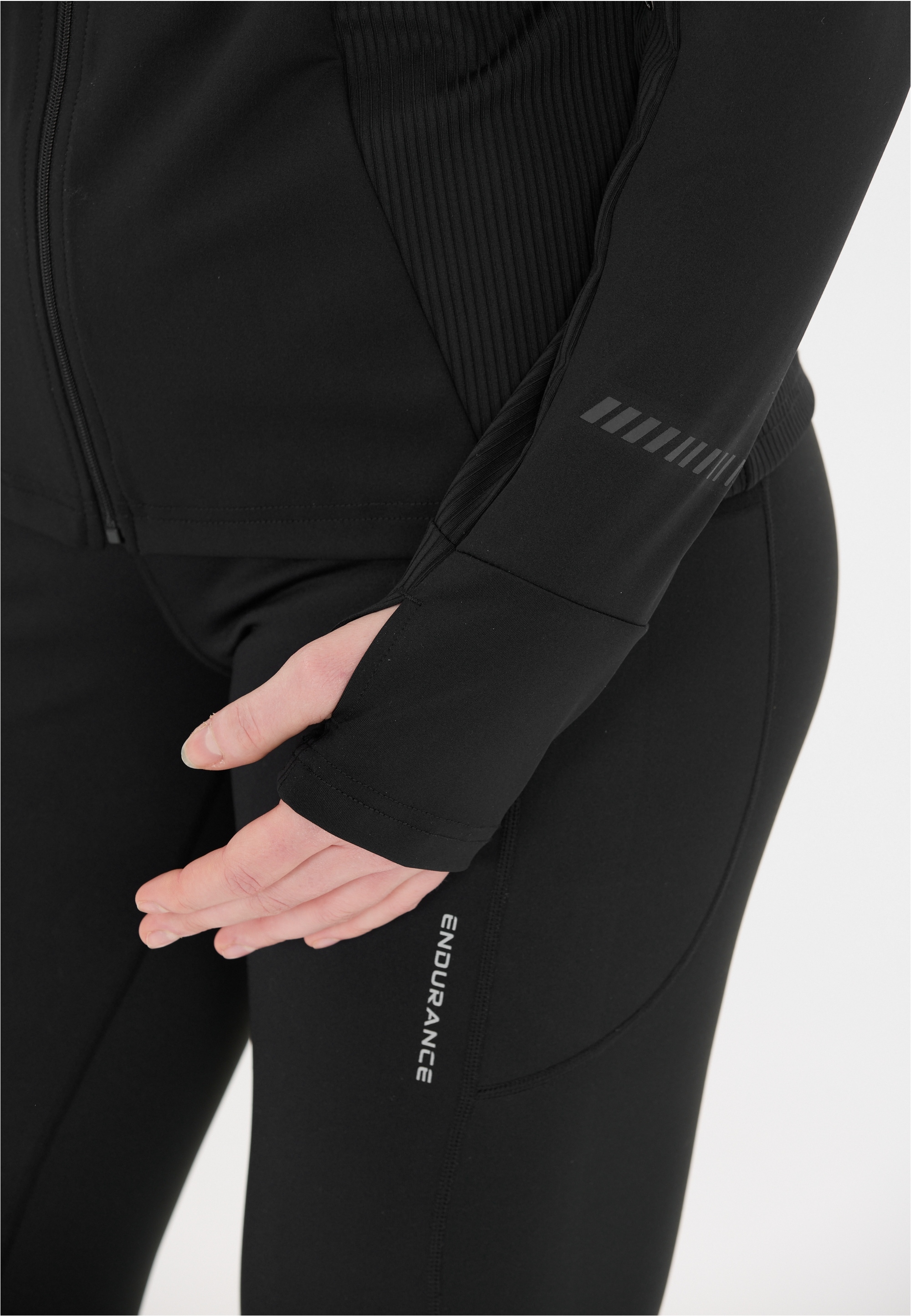 ENDURANCE Trainingsjacke »Pulasan« mit integrierten Daumenschlaufen