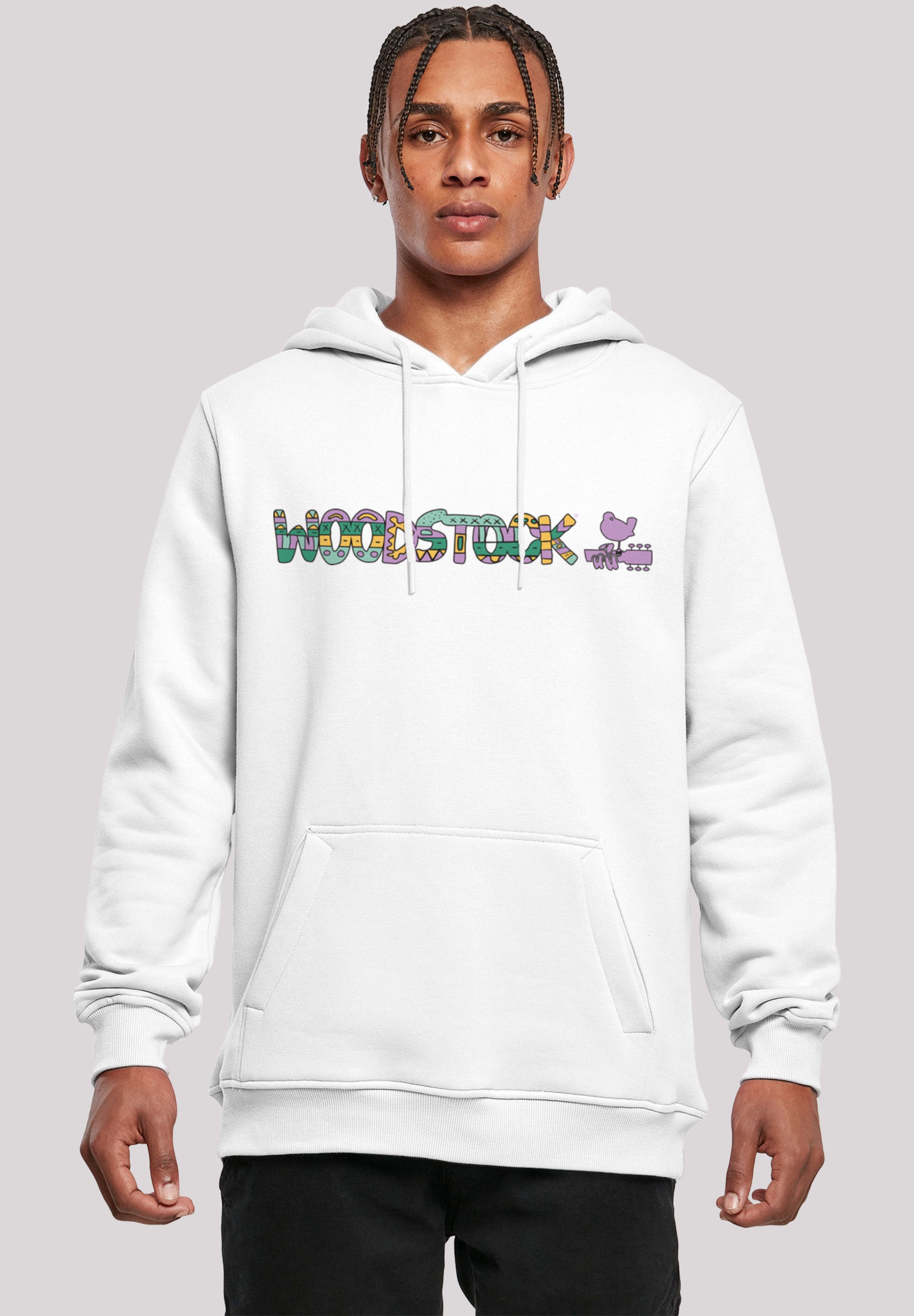 F4NT4STIC Sweatshirt "Woodstock Aztec Logo", Print günstig online kaufen