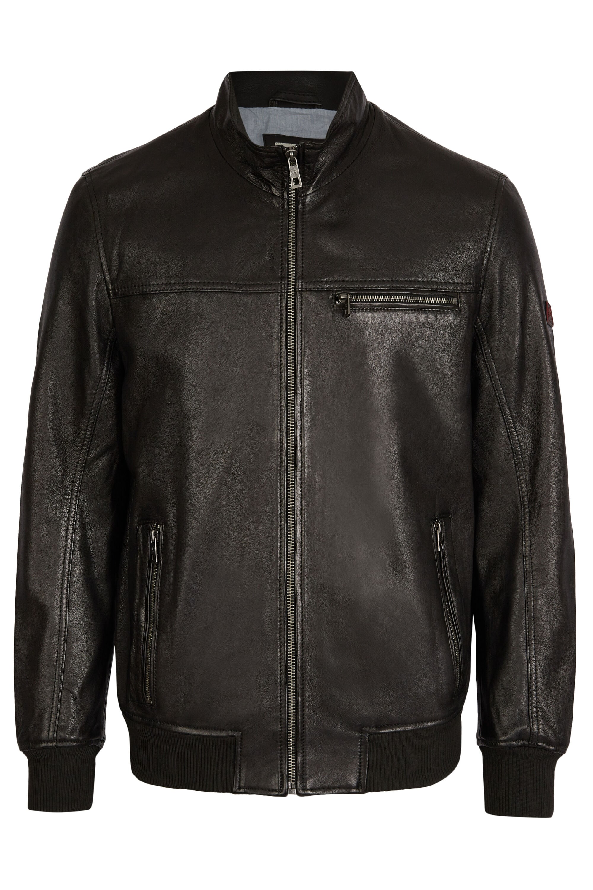 bugatti Collegejacke "BULEONARDO" ohne Kapuze mit Ziernähten