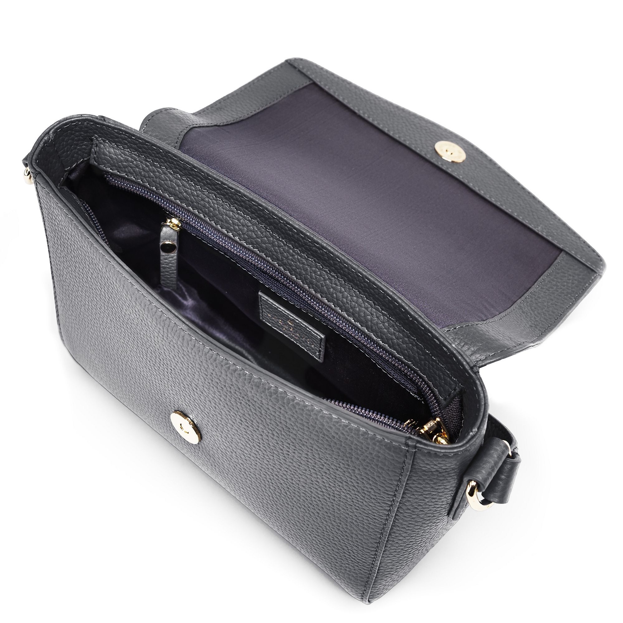 Lazarotti Umhängetasche »Bologna Leather Crossbody Umhängetasche Leder 22 cm«